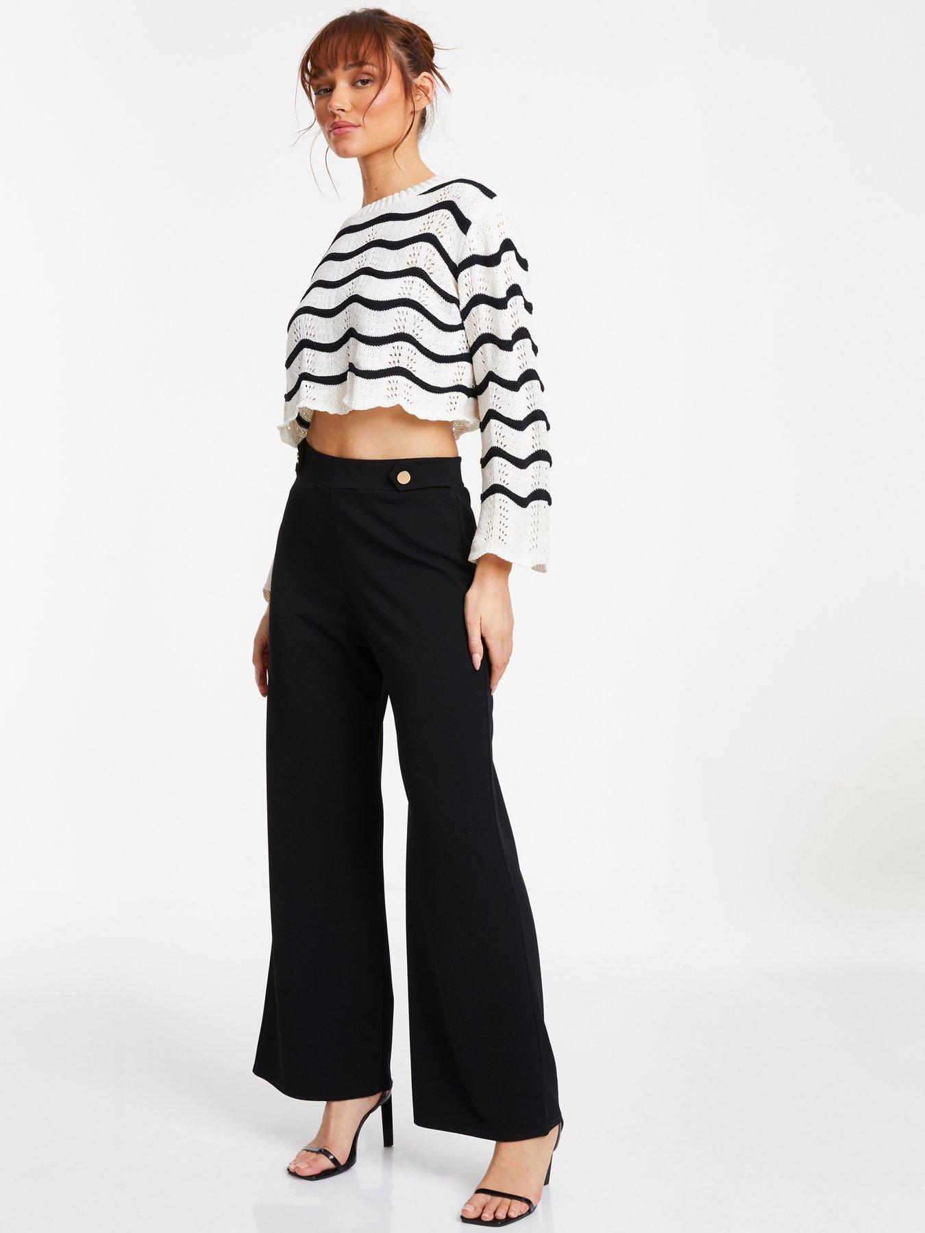 Quiz cropped trousers best sale