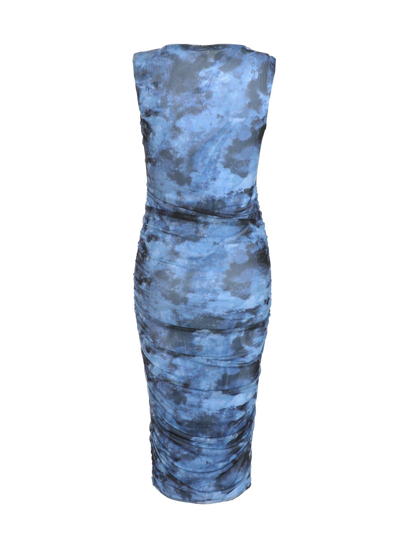 blue marble bodycon dress Baby Blue Tulle Maternity Photoshoot Dresses