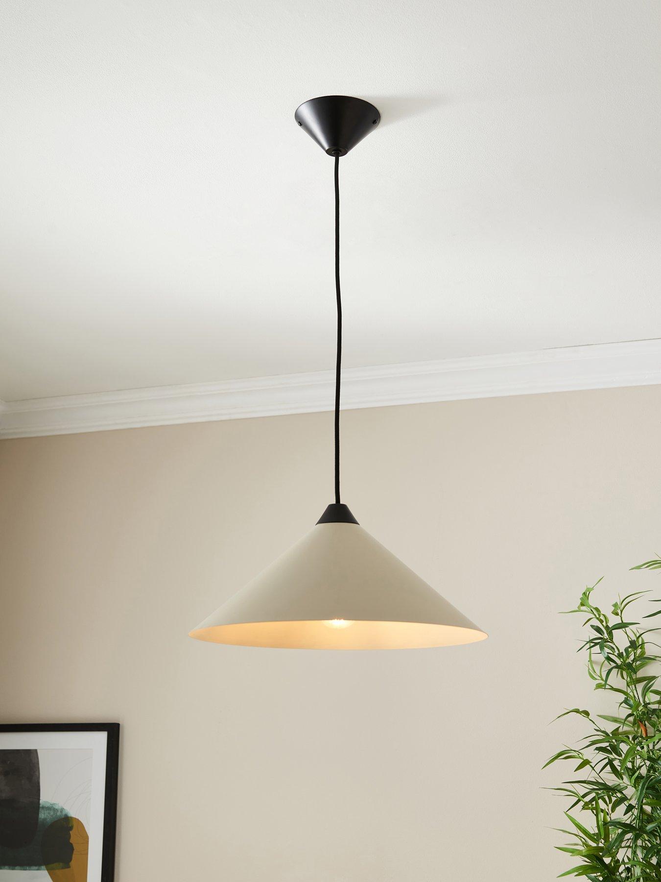 Product photograph of Very Home Fontana Pendant Ceiling Light from very.co.uk