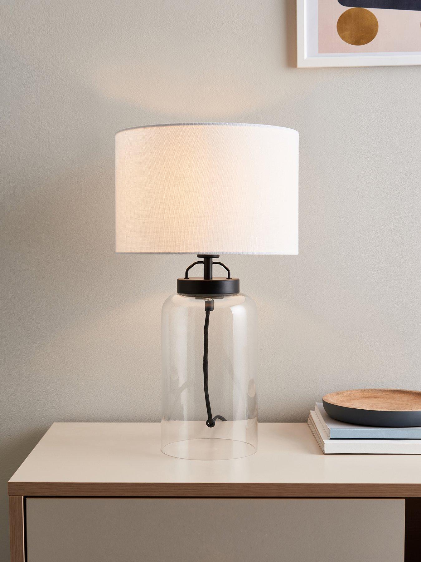 Product photograph of Very Home Porte Table Lamp from very.co.uk