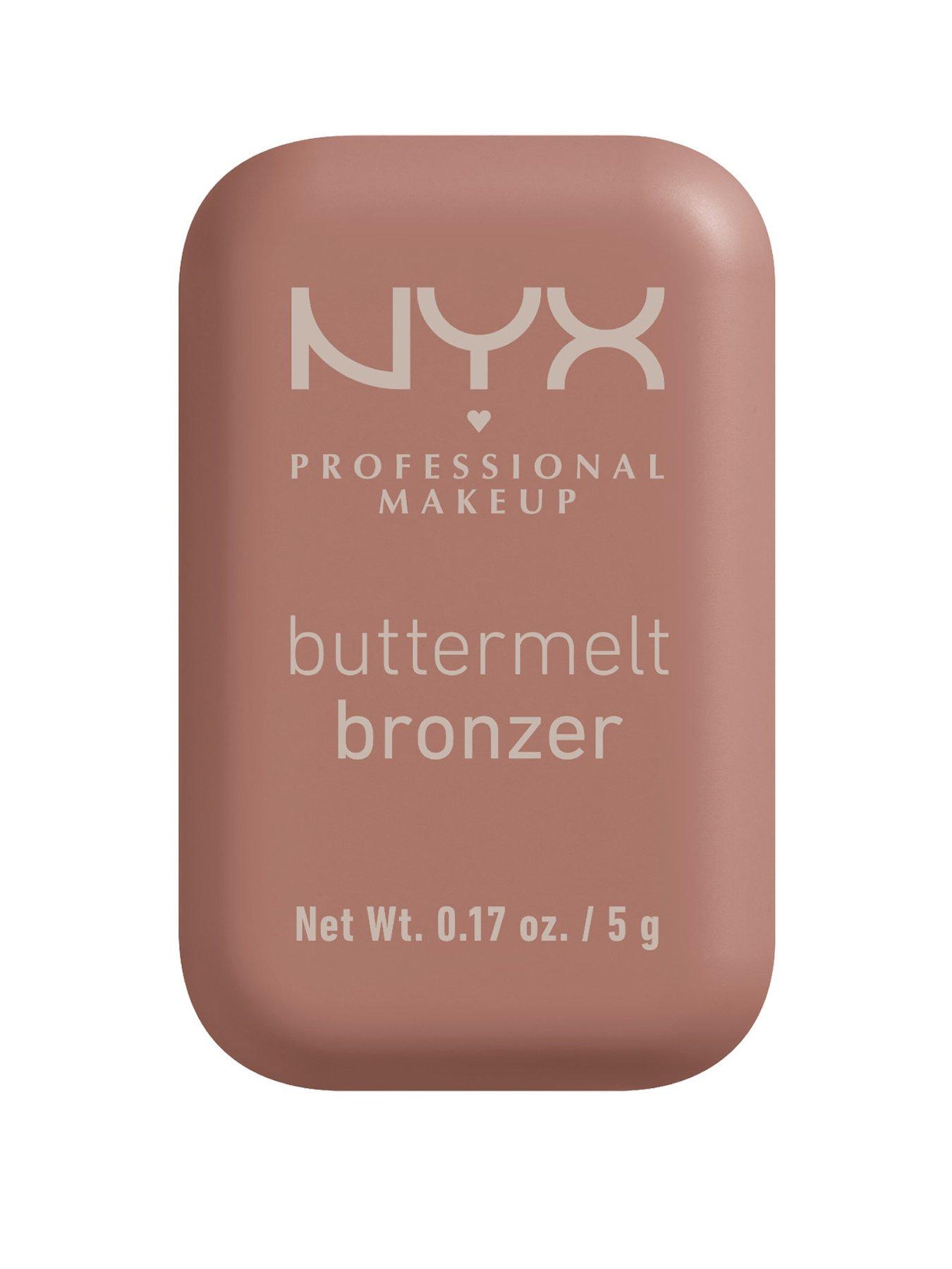 Nyx Professional Makeup Buttermelt Powder Bronzer, 12H Wear, Fade & Transfer Resistant