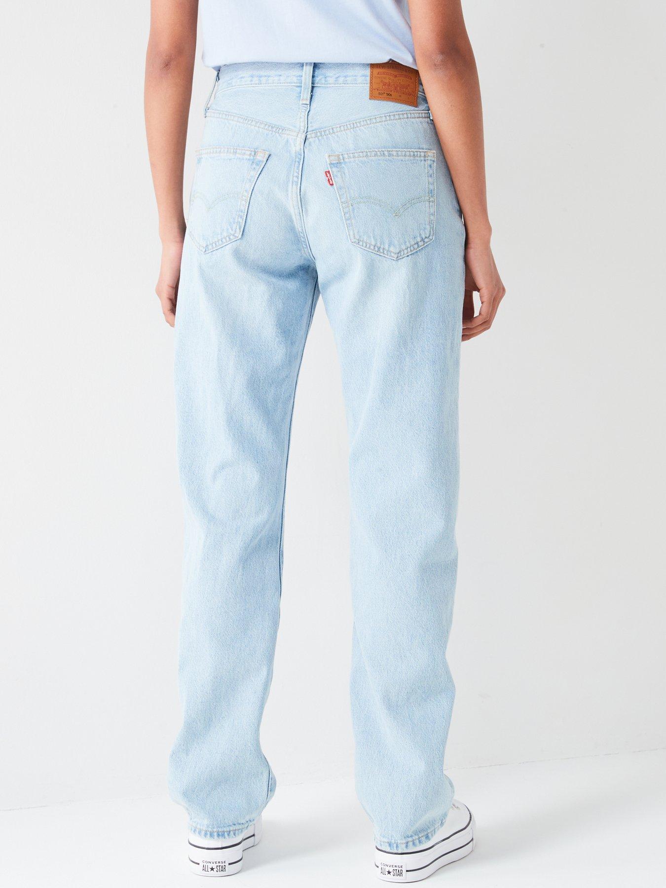 Levi’s light denim straight store leg 501’s (2 pairs)