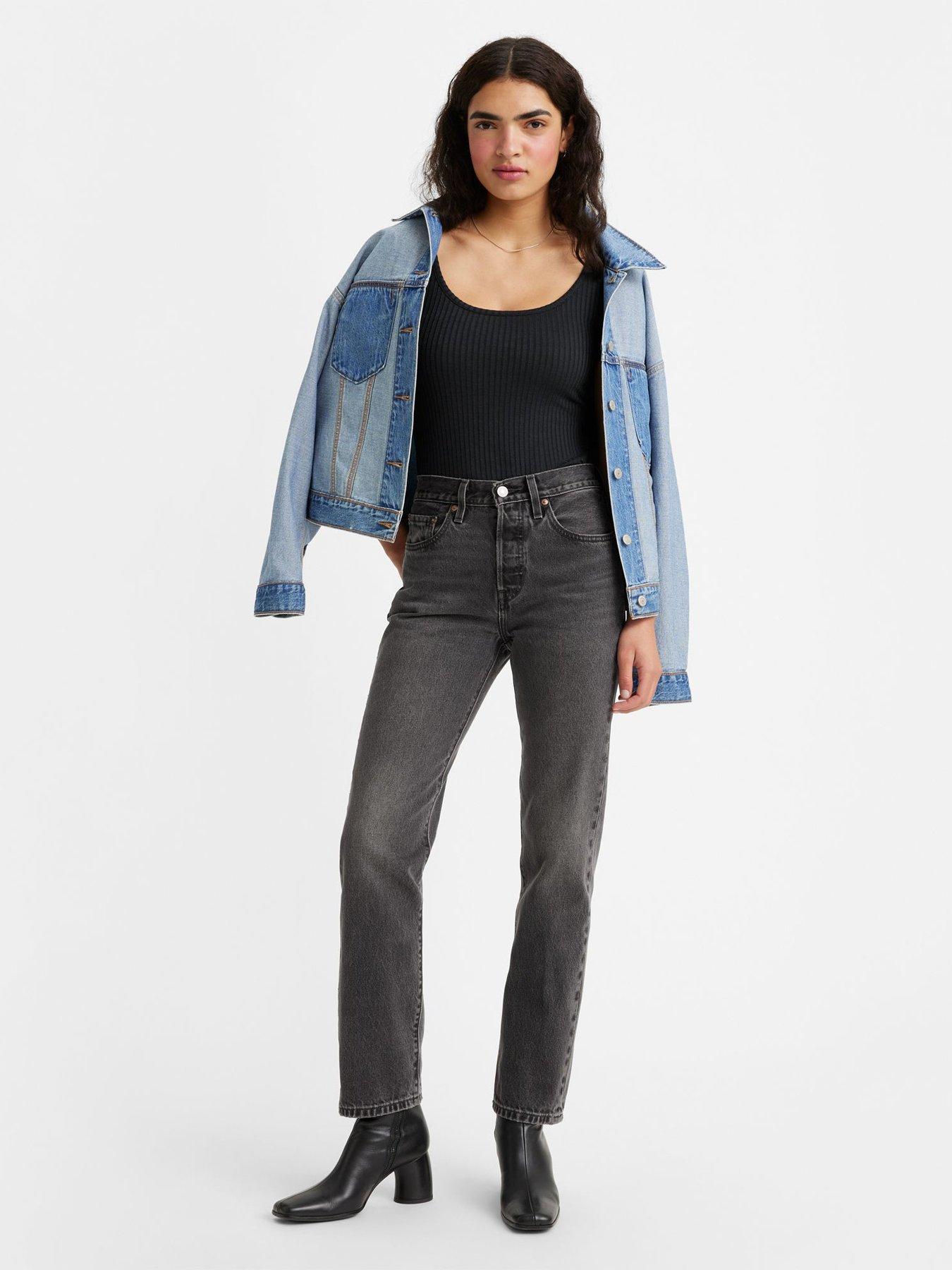 Image 3 of 6 of Levi's 501&reg;&nbsp;Straight Jean - Take A Hint - Black
