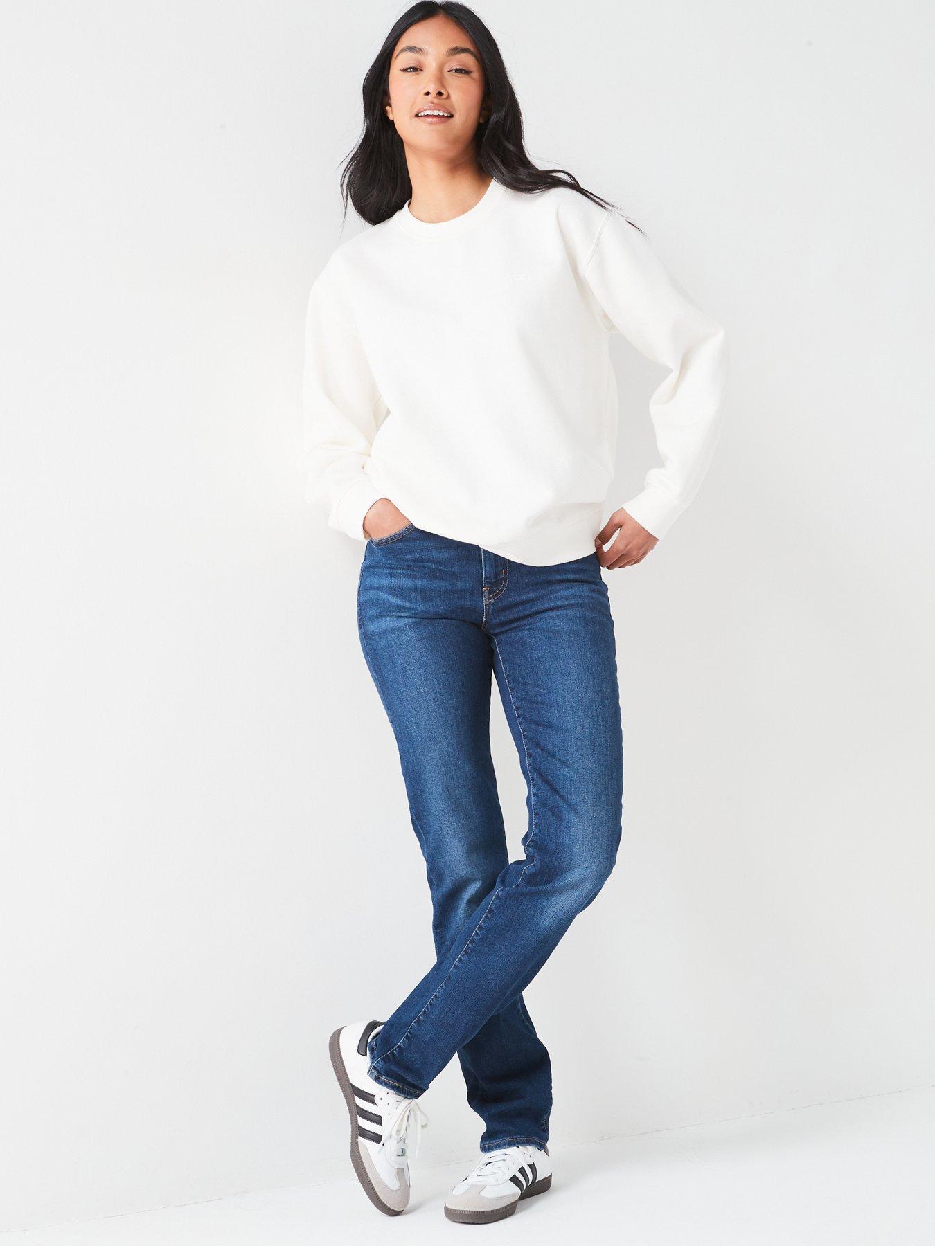 Levi's Everyday Sweatshirt Sugar Swizzle White Very