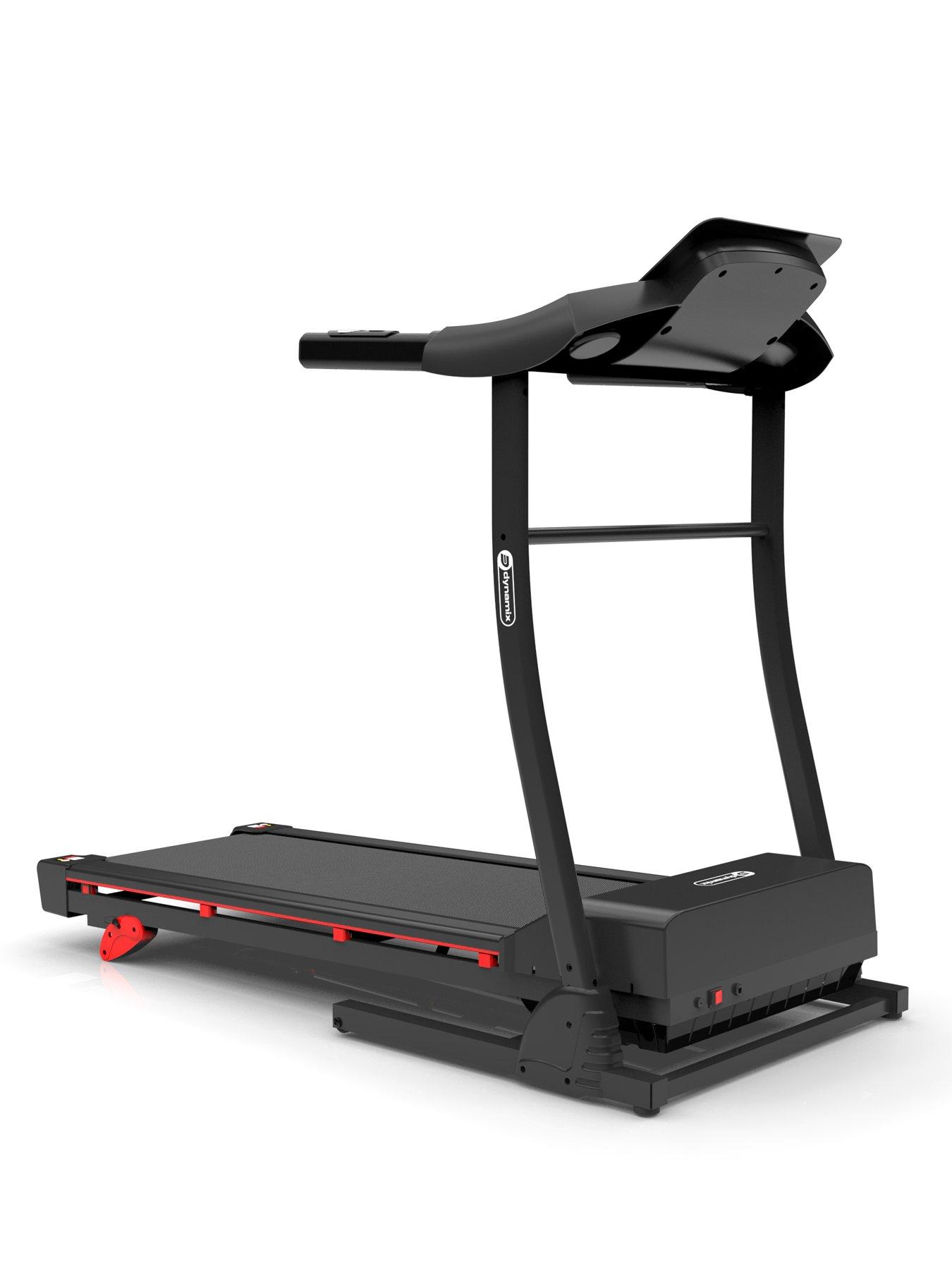 Dynamix T2000 LED Display Foldable Motorised Treadmill with Bluetooth app with 3 levels manual incline Very