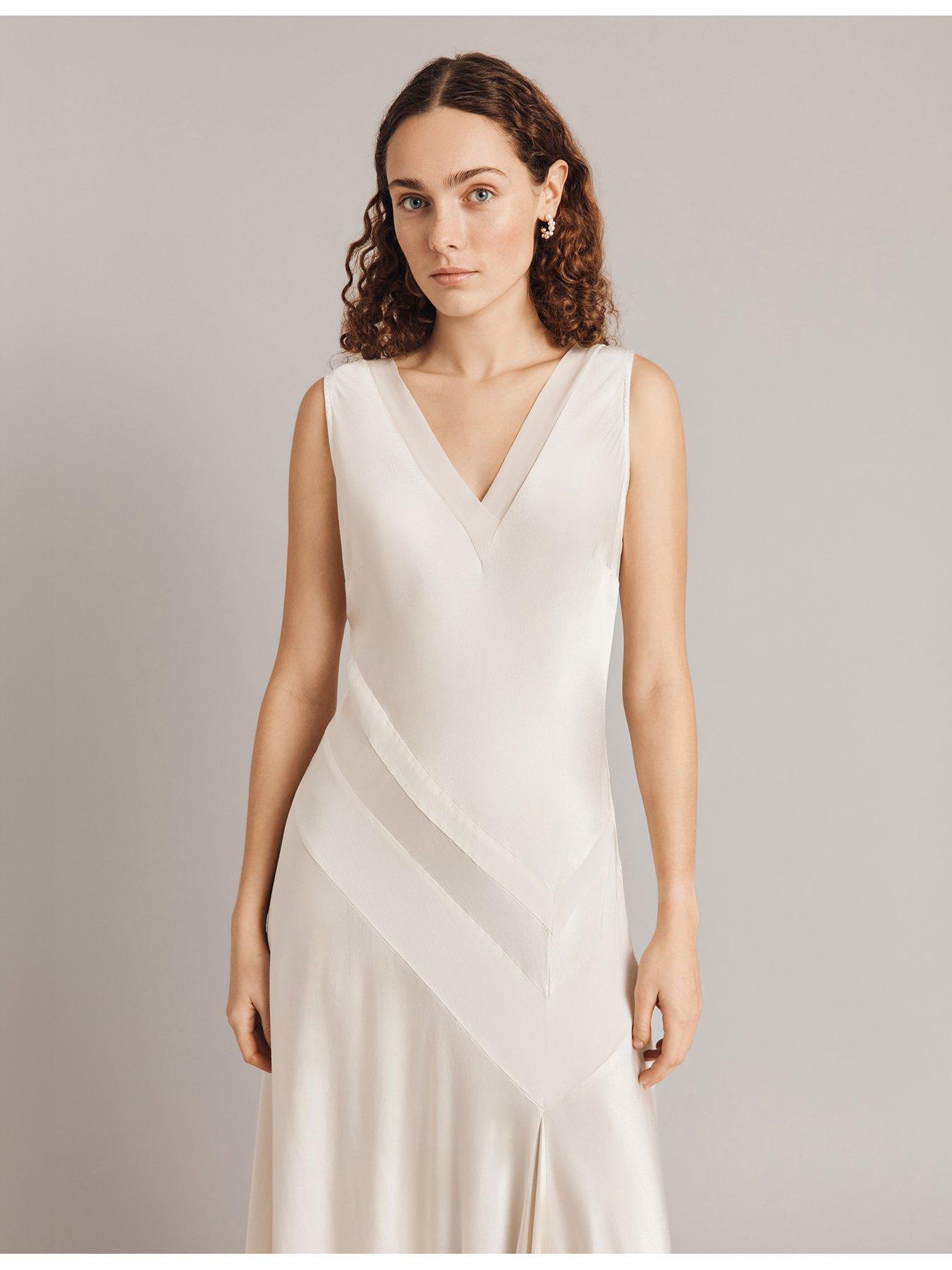 Image 4 of 4 of Ghost Adison Dress - White