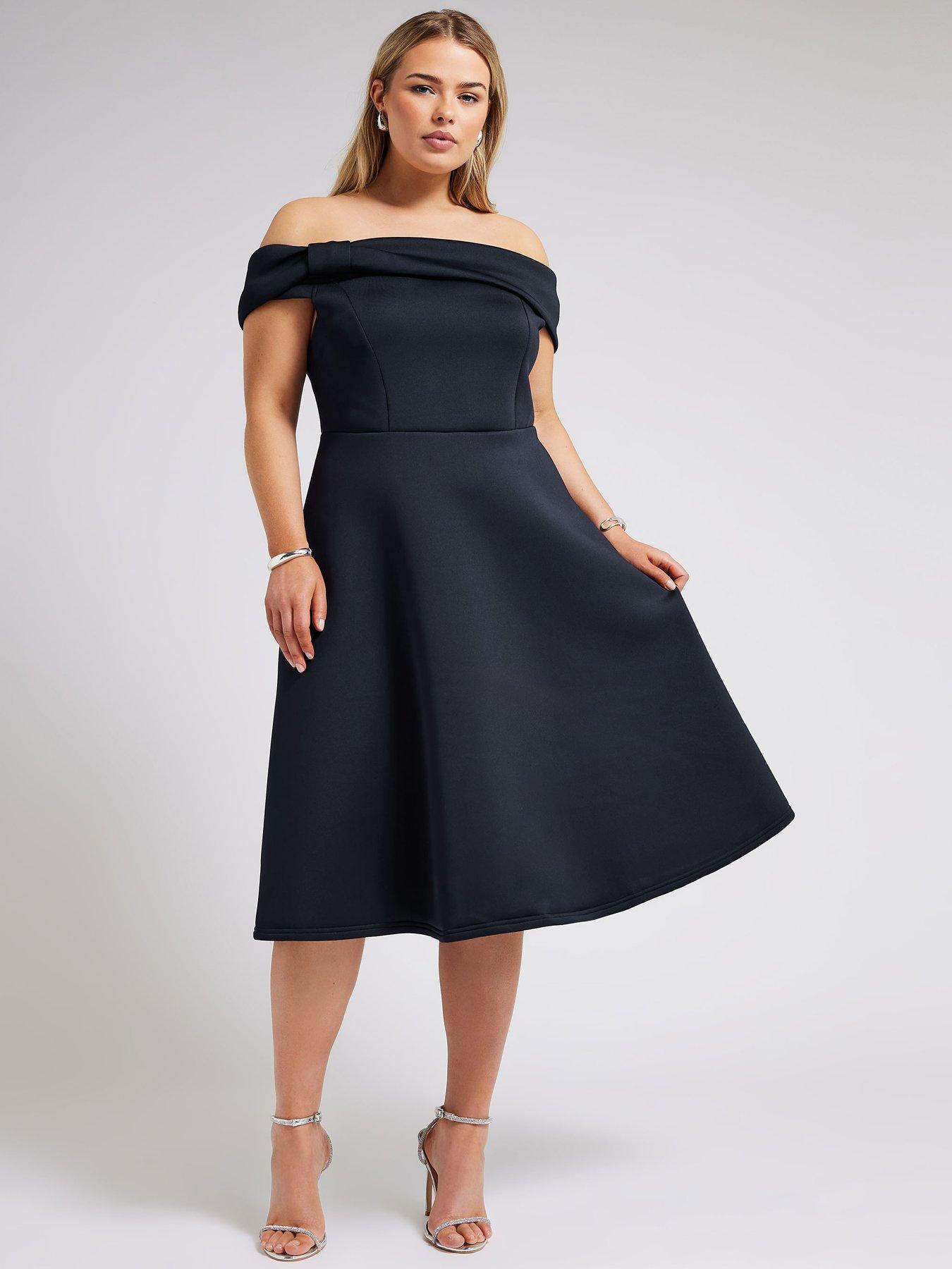 Curve bardot dress best sale