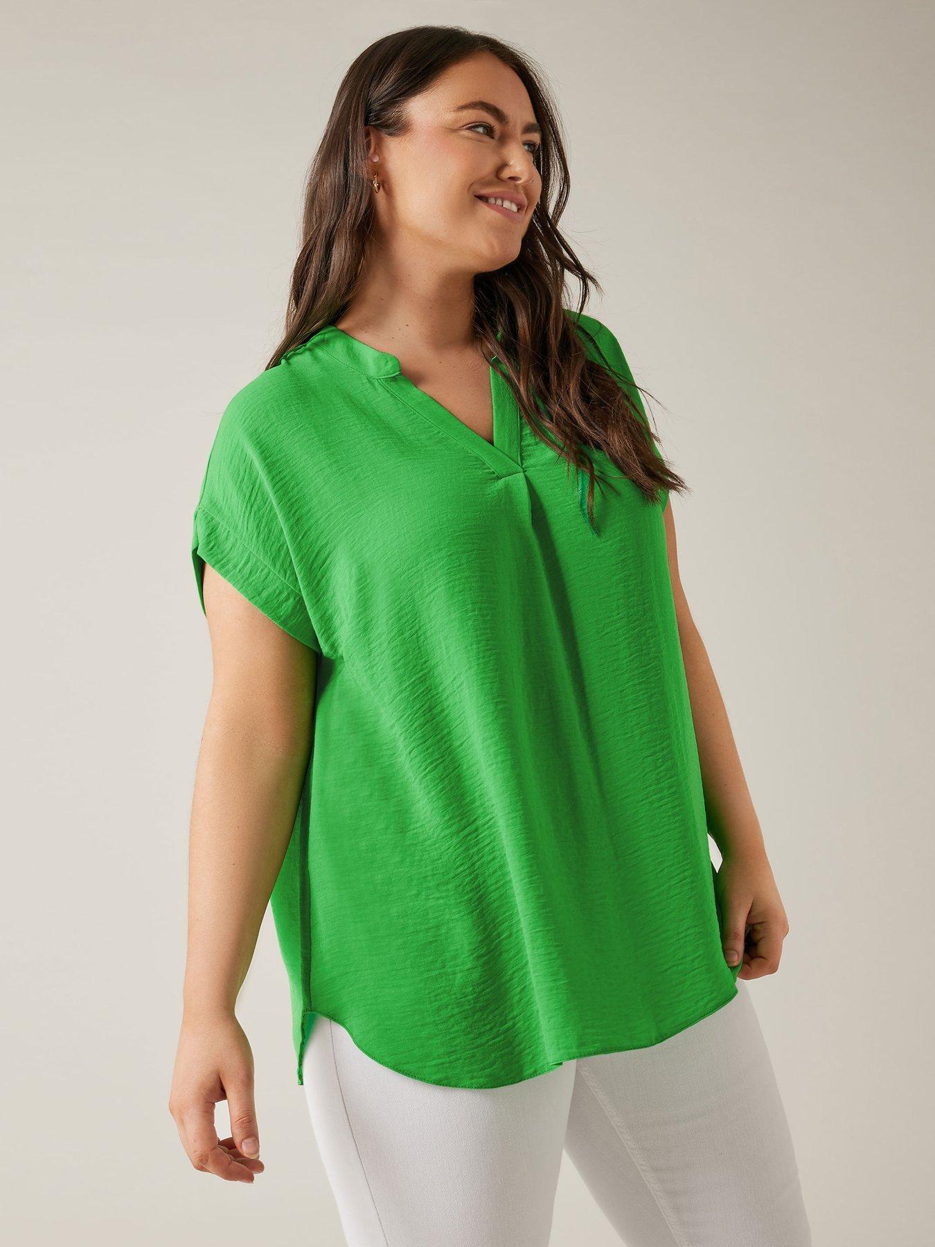 evans-soild-utility-blouse-island-green