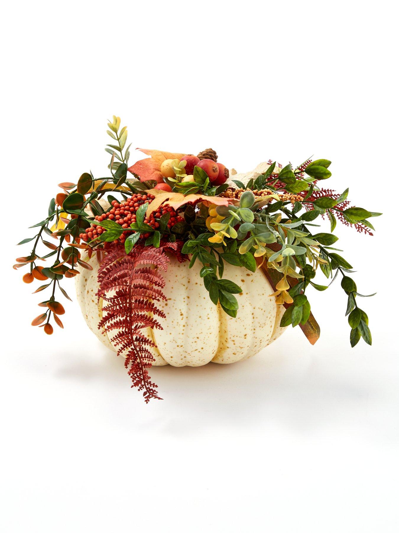 Image 2 of 7 of Very Home Rose Hip and Berry Pumpkin Table Centrepiece
