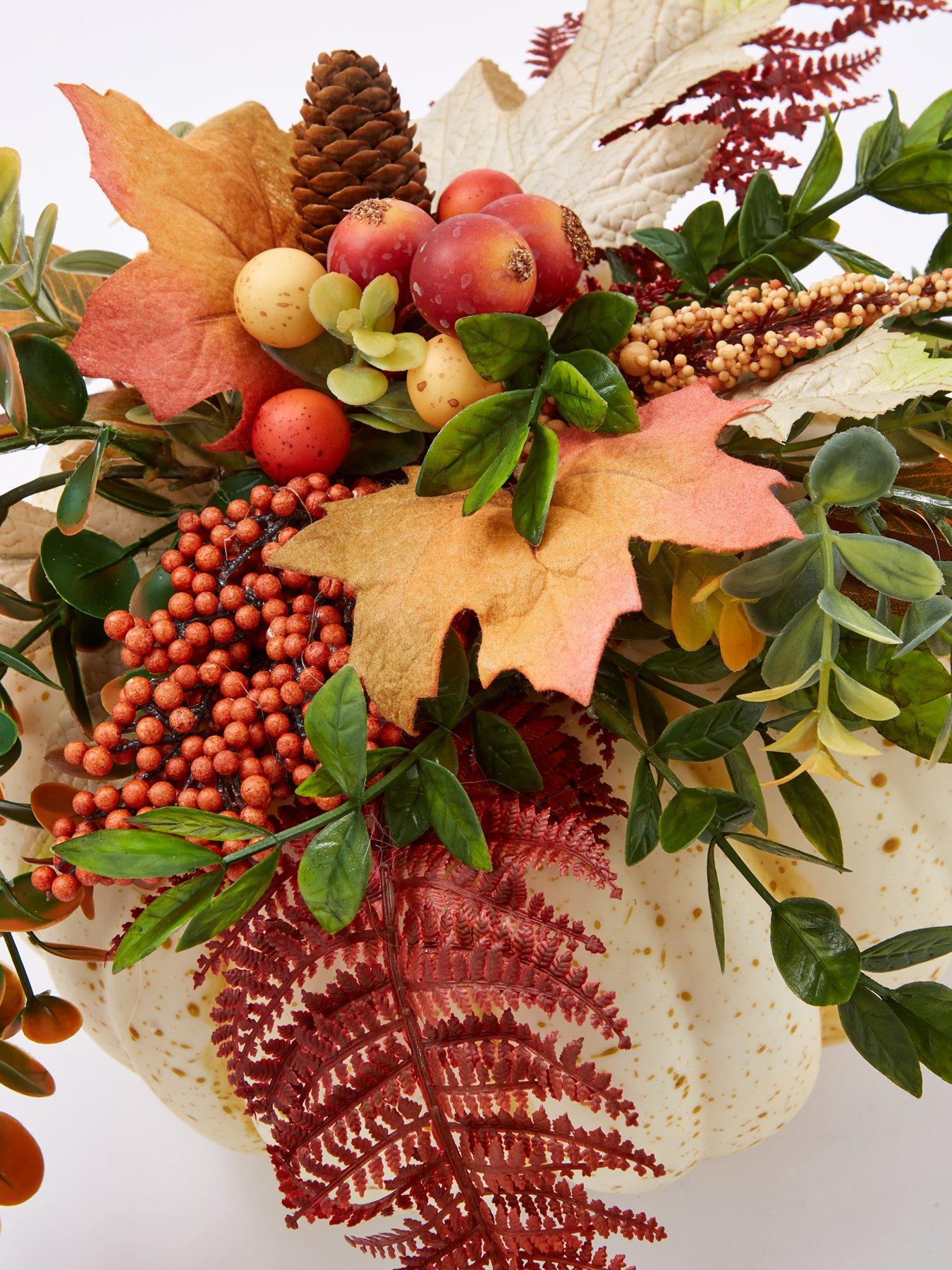 Image 3 of 7 of Very Home Rose Hip and Berry Pumpkin Table Centrepiece