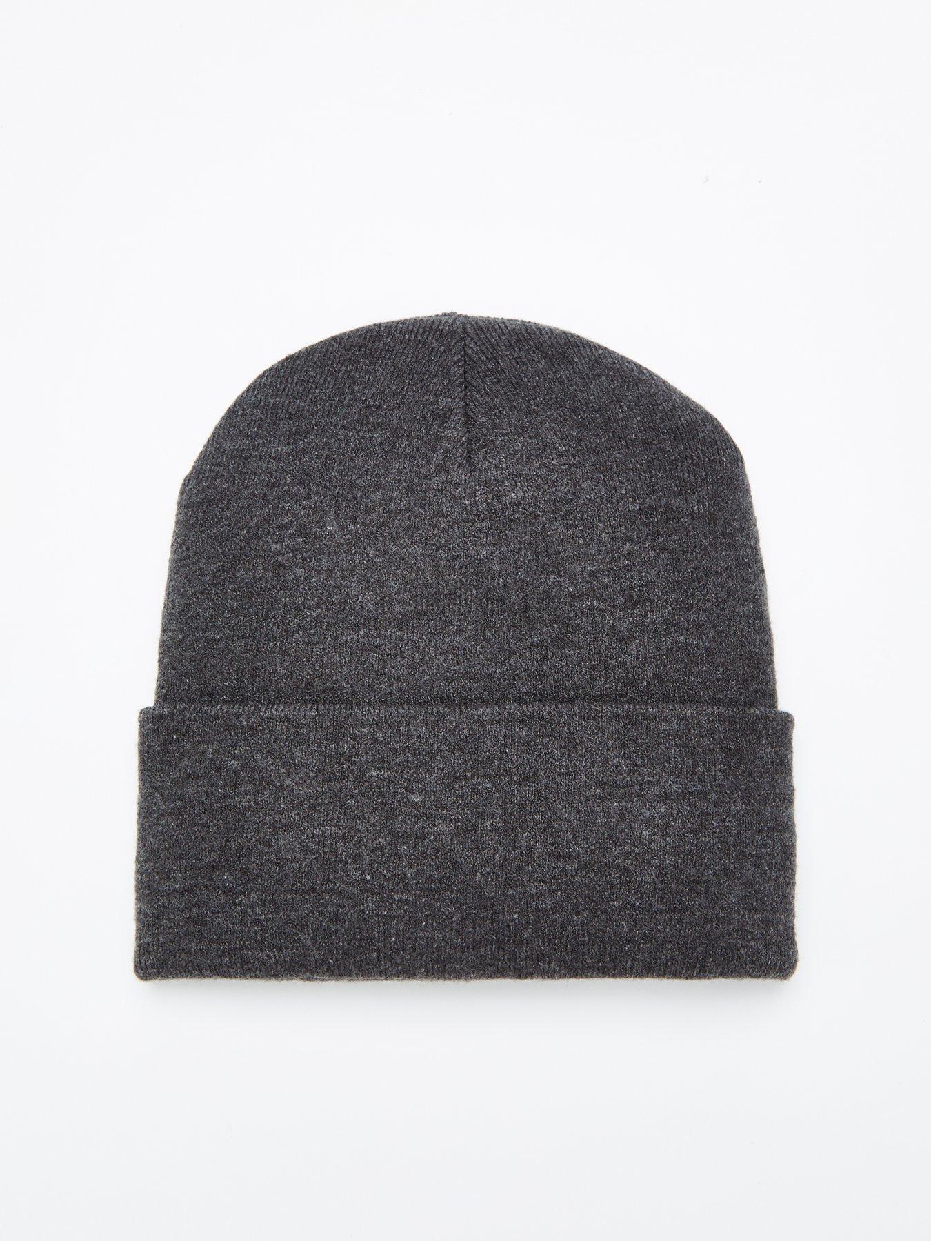 Everyday Knitted Beanie Charcoal Very