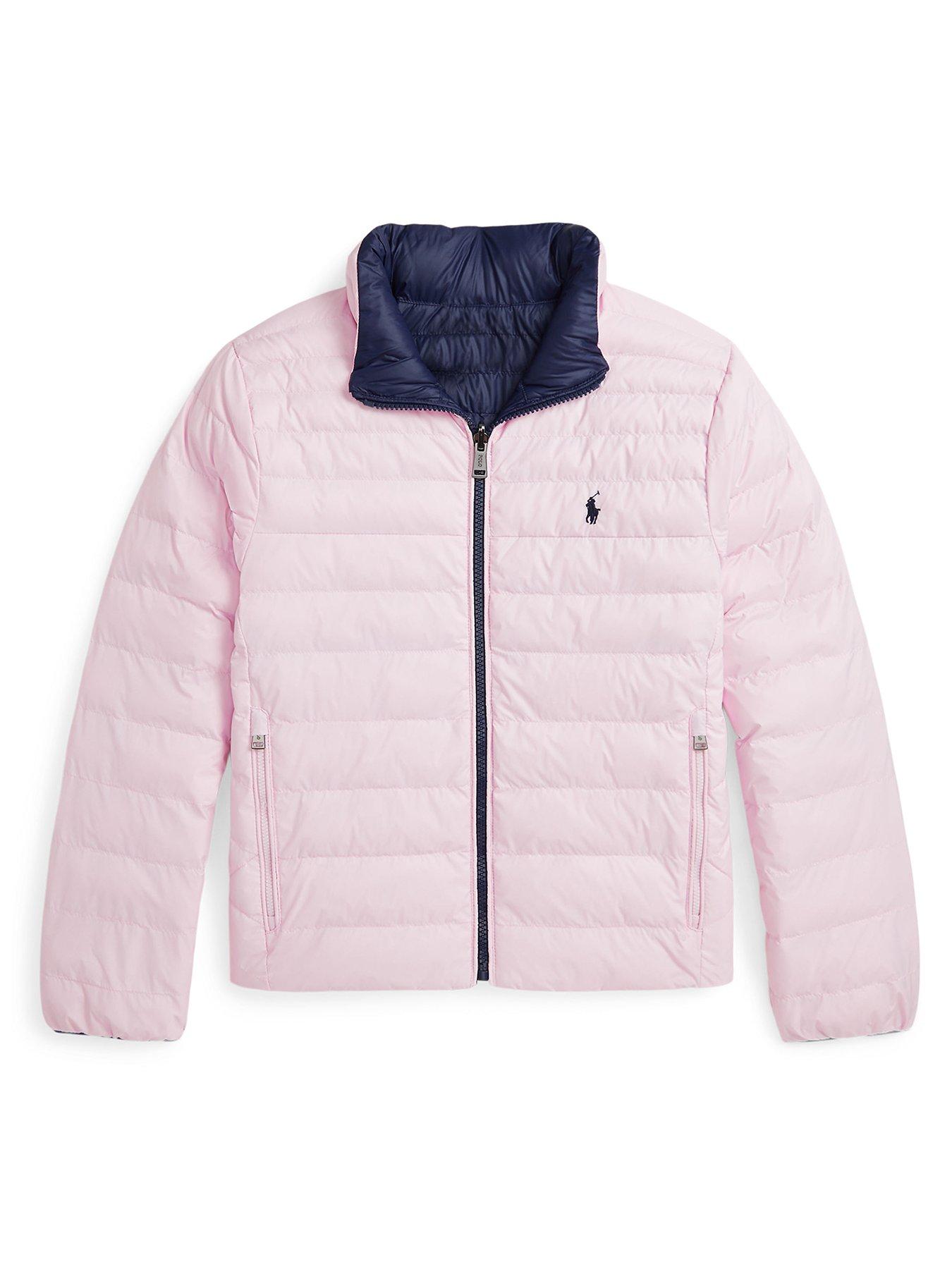 Pink ralph lauren jacket hotsell