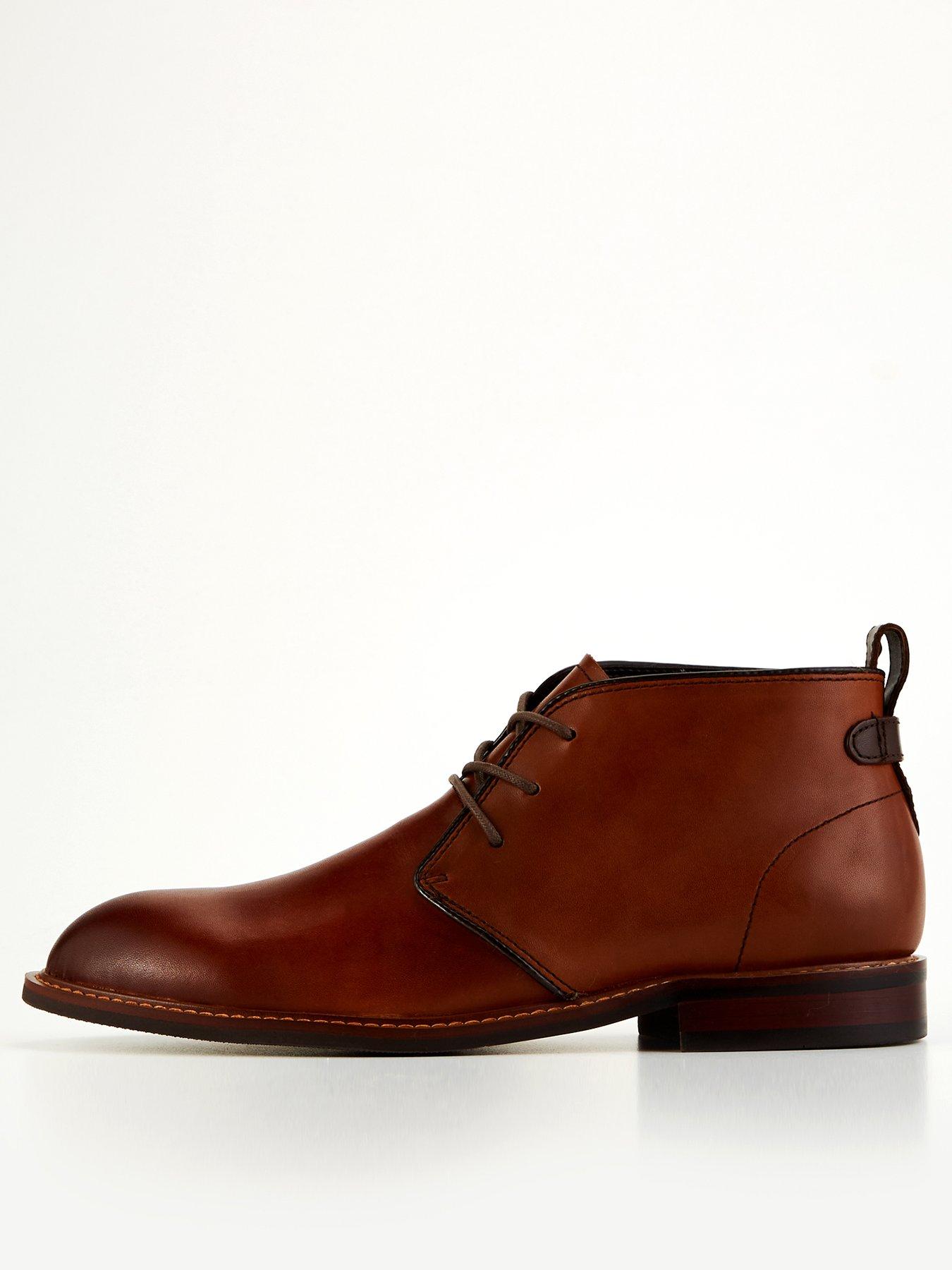 Very Man Leather Chukka Boot Brown Very