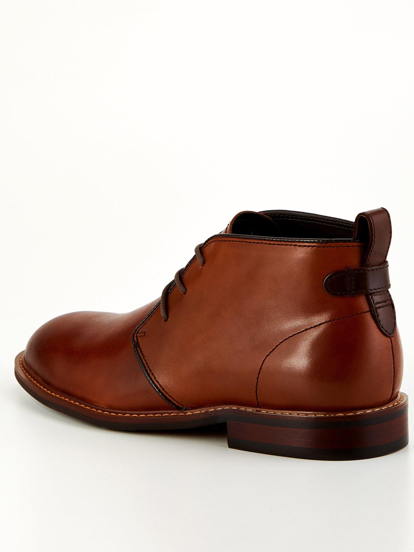 Image 3 of 7 of Very Man Leather Chukka Boot - Brown