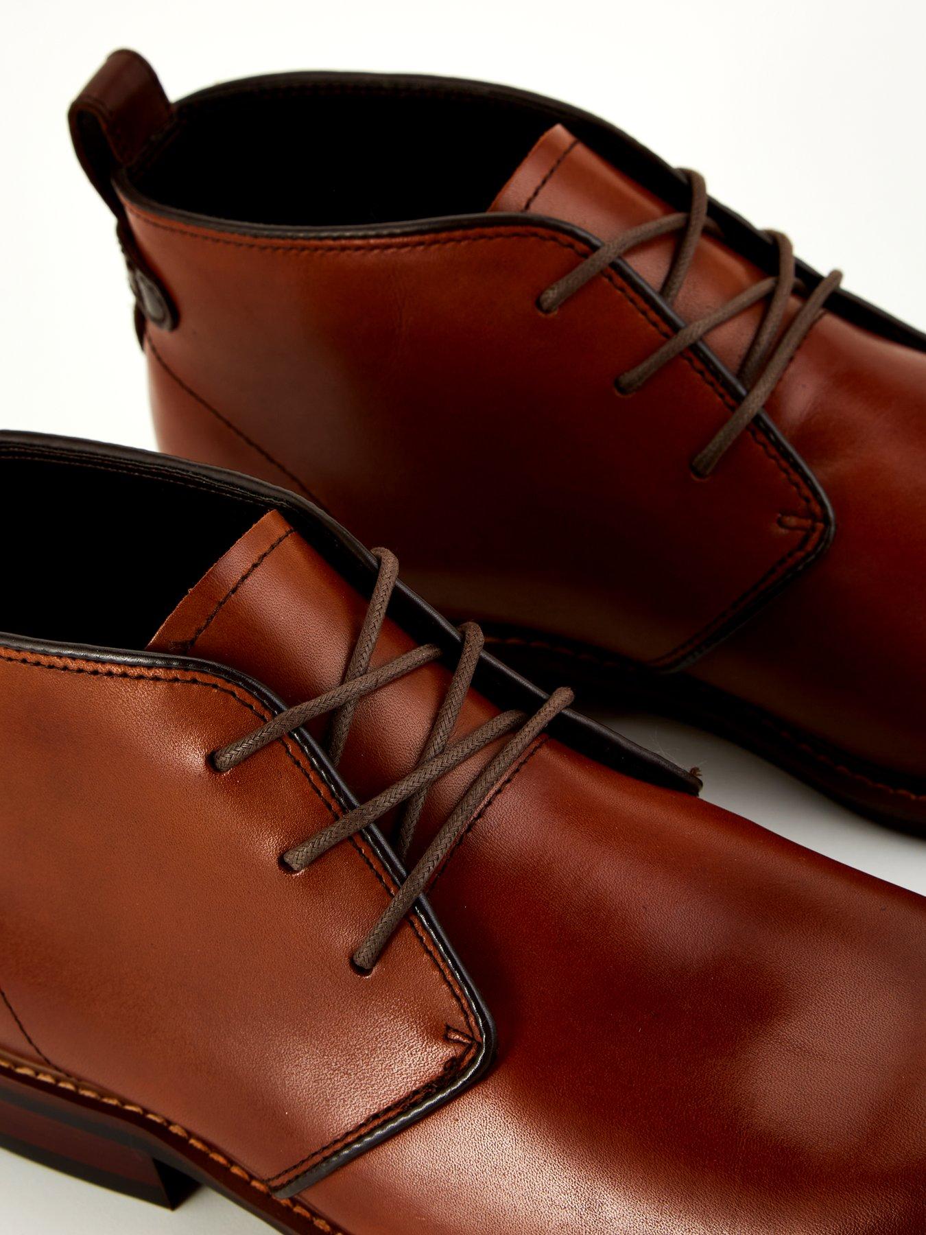 Image 6 of 7 of Very Man Leather Chukka Boot - Brown