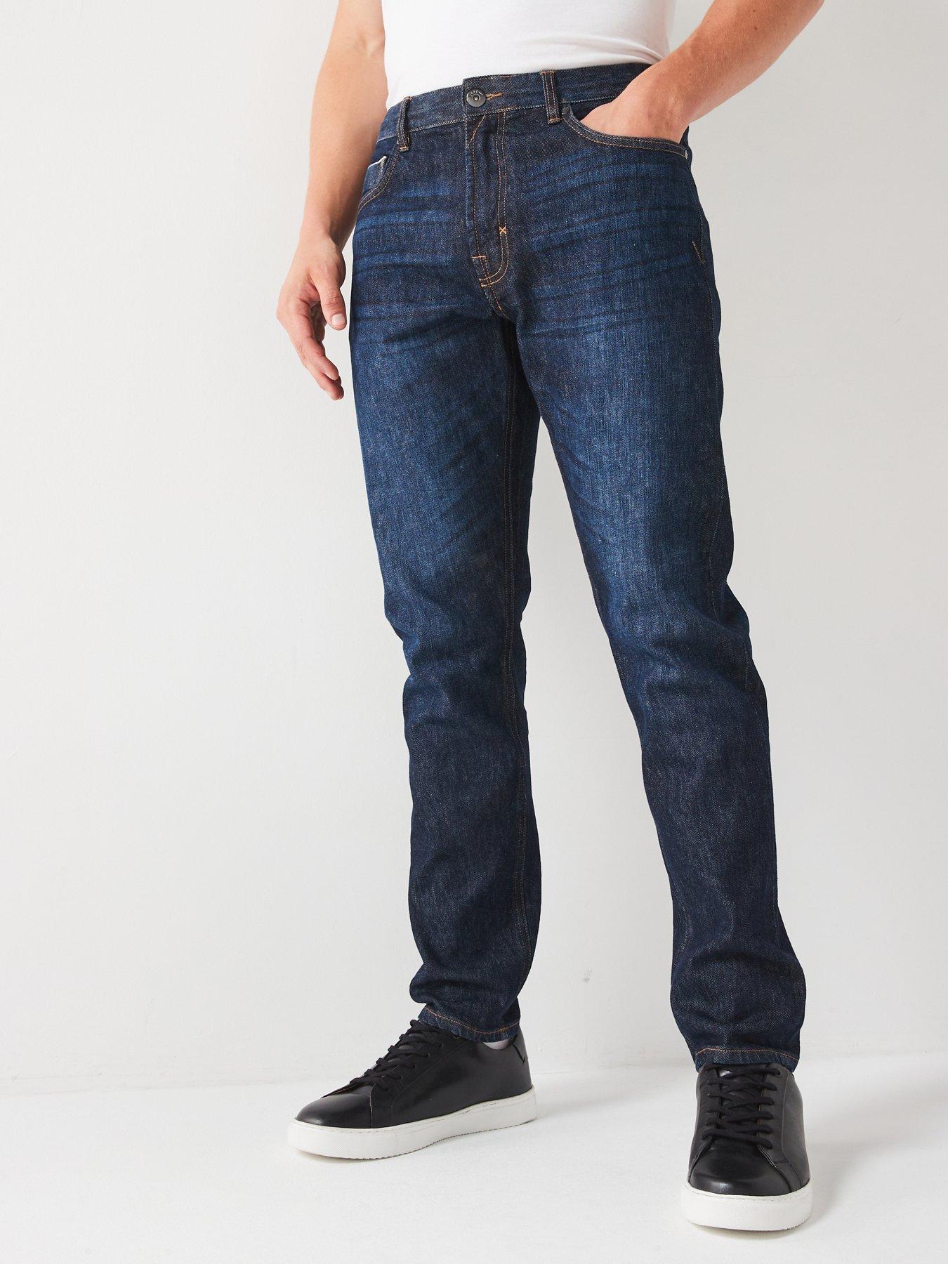 undefined Slim Selvedge Jeans - Dark Wash