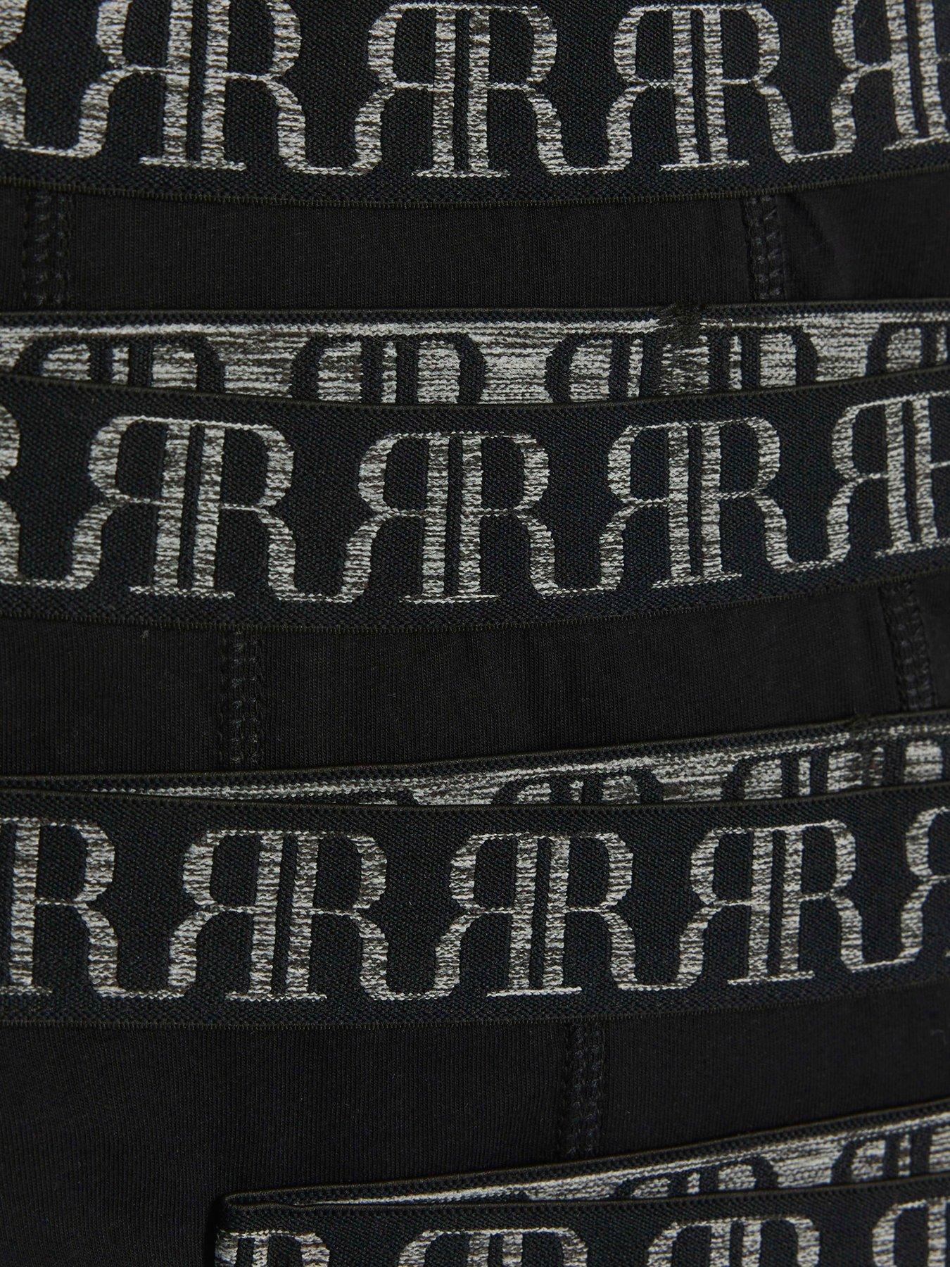 Image 3 of 3 of River Island Boys 5 Pack Boxer - Black