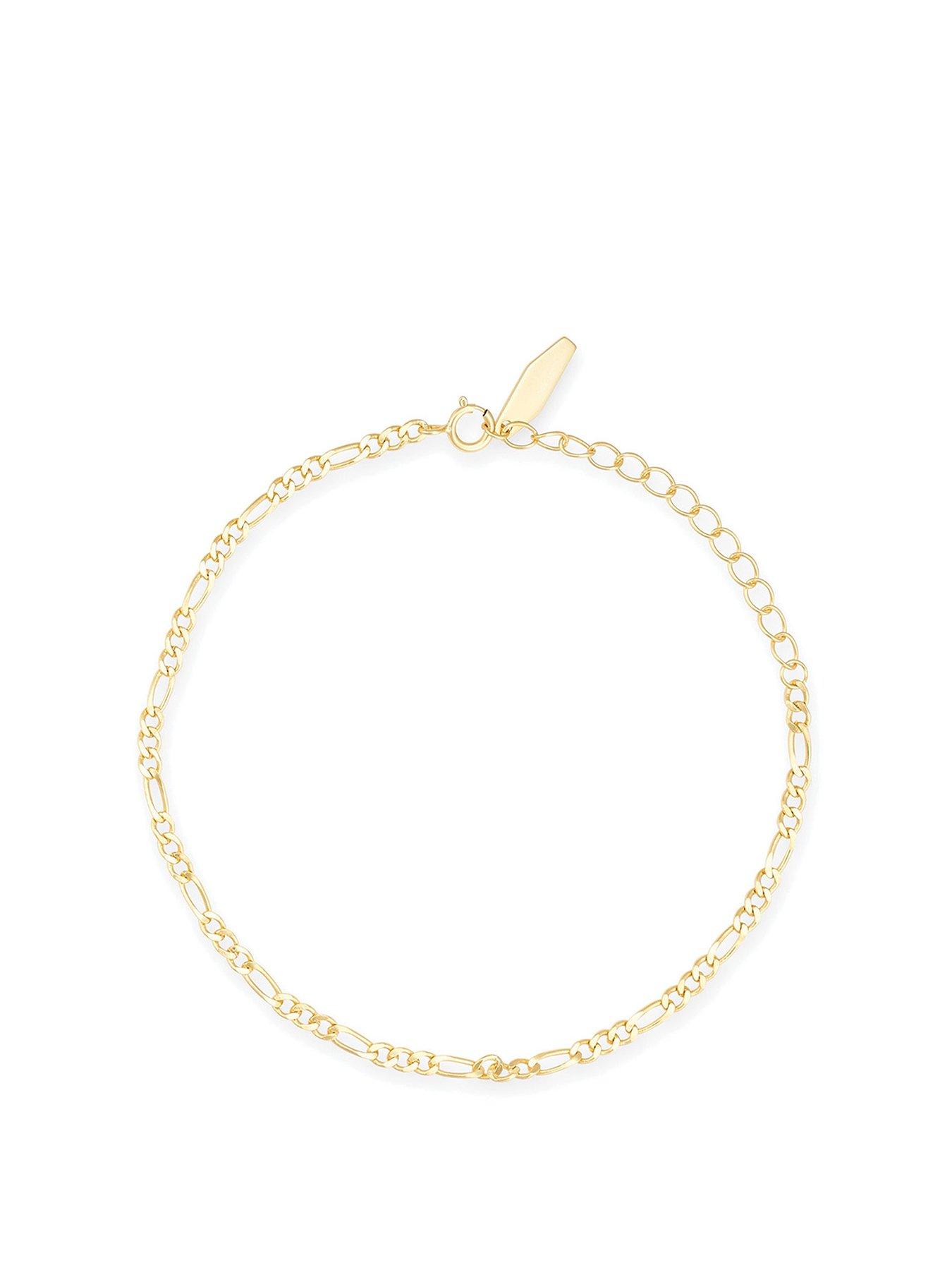 undefined Dainty 14K Gold Plated Chain Bracelet