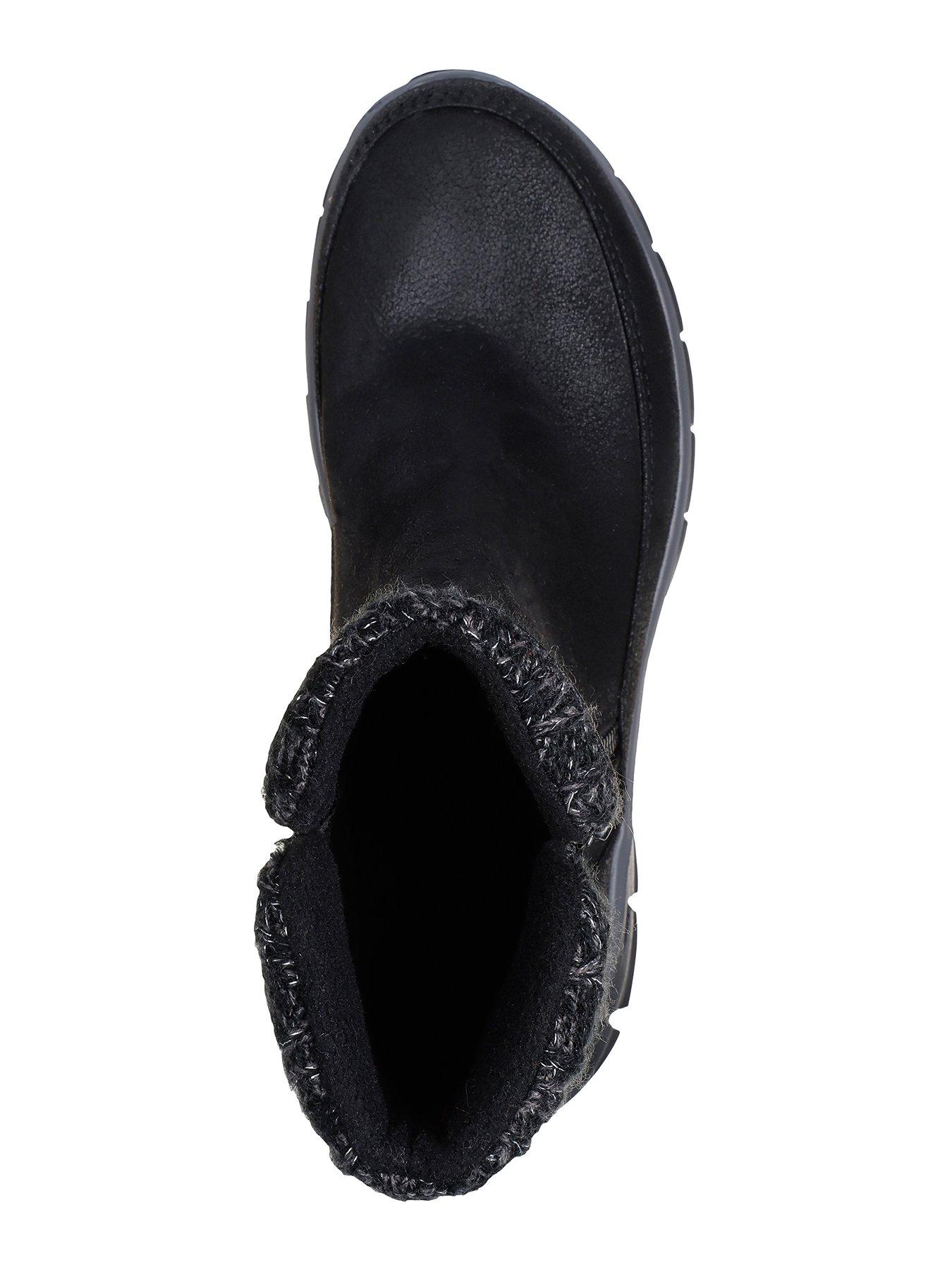 Skechers Ankle Chelsea Boots Black Very