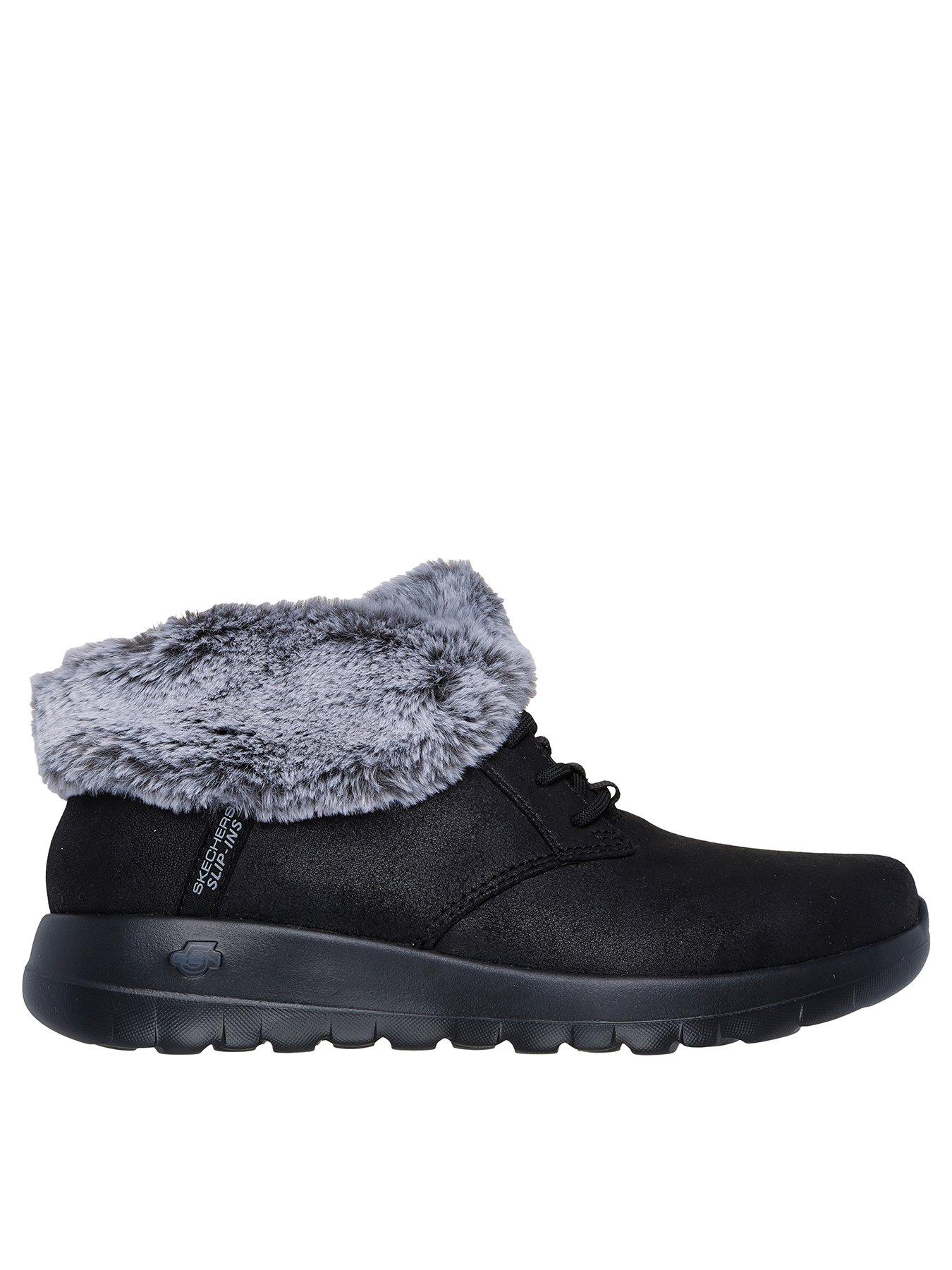 Skechers Slip Ins Perform Tex Chugga Boot Black Very