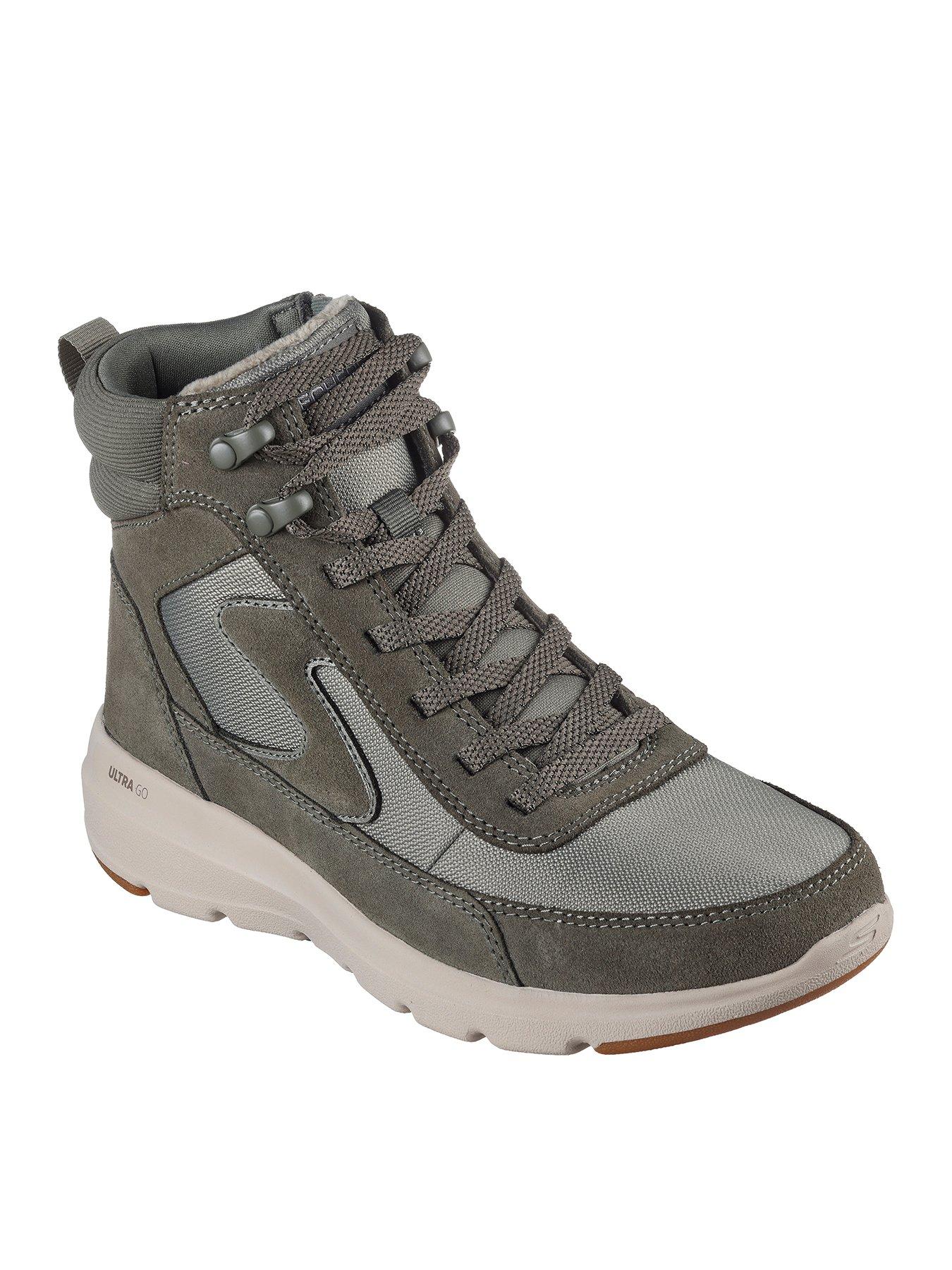 Skechers go walk boots mujer olive online