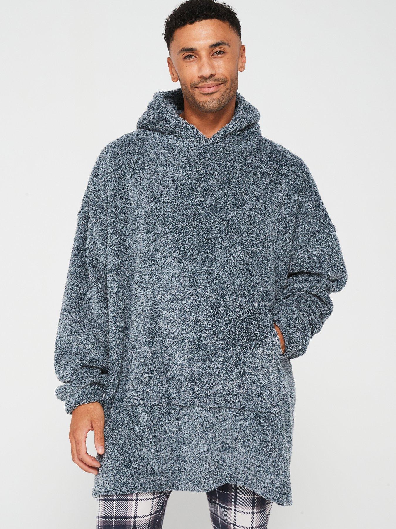 Image 1 of 5 of Very Man Borg Snuggle Hoodie - Navy