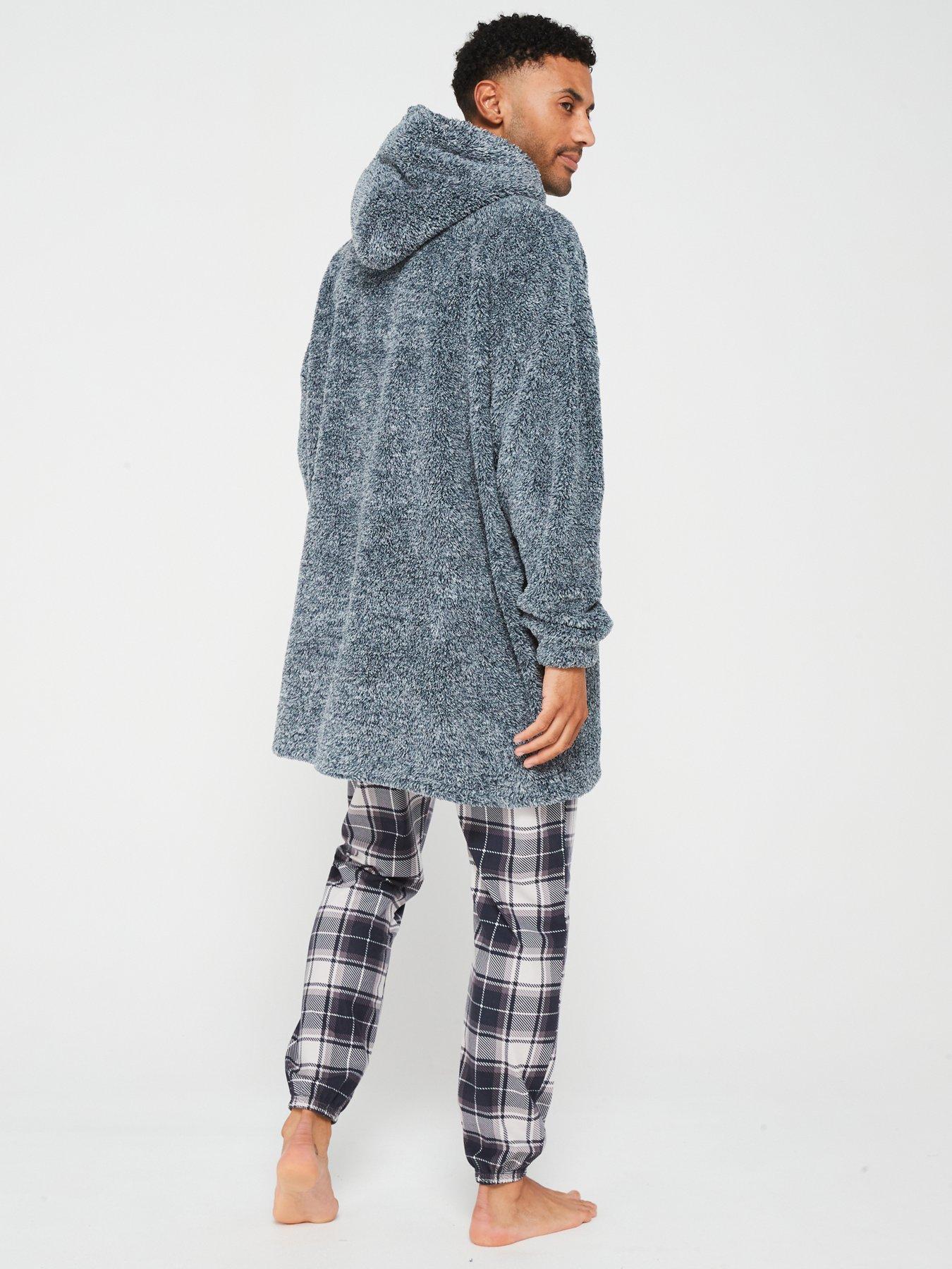 Image 2 of 5 of Very Man Borg Snuggle Hoodie - Navy