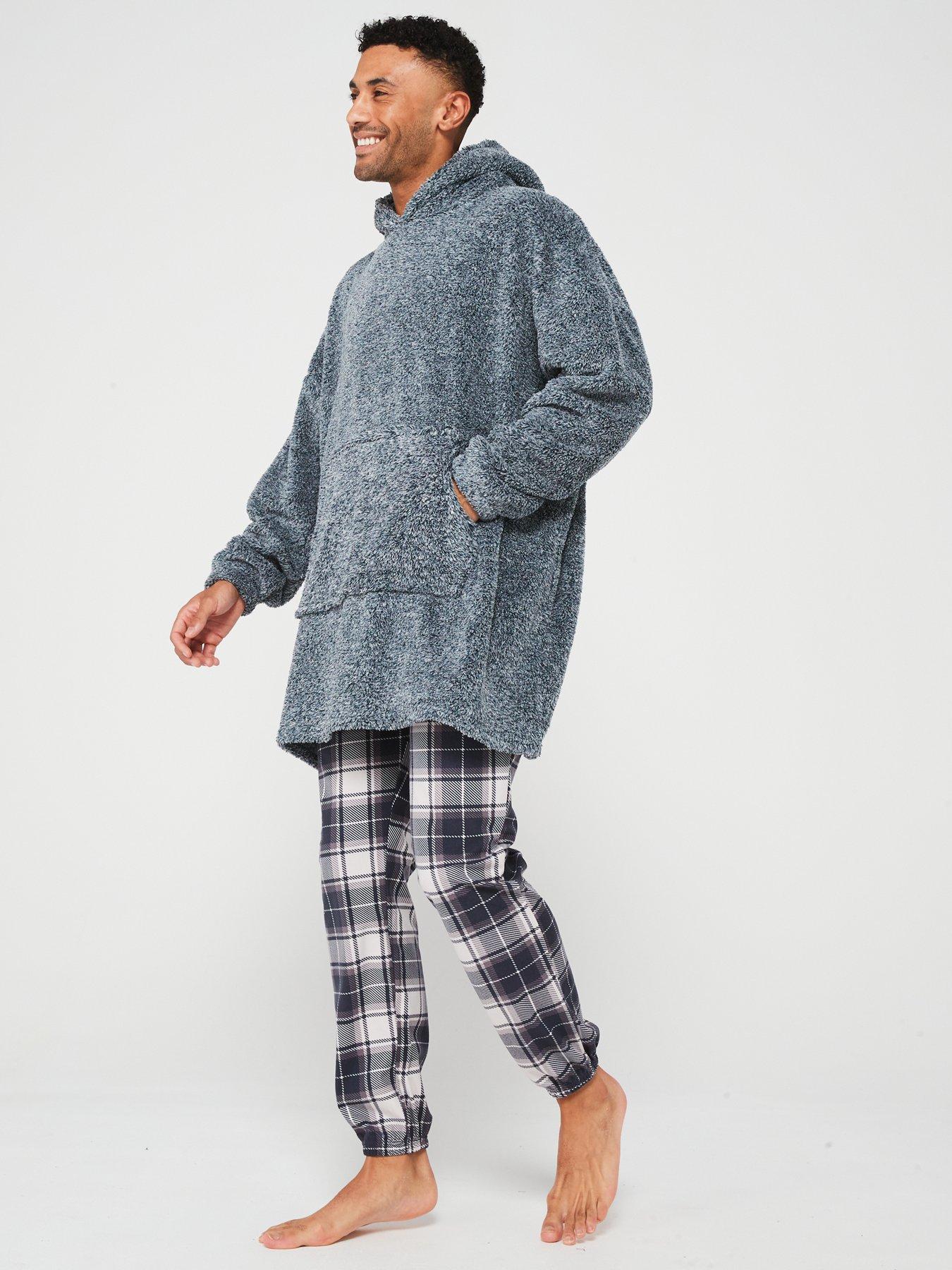 Image 3 of 5 of Very Man Borg Snuggle Hoodie - Navy