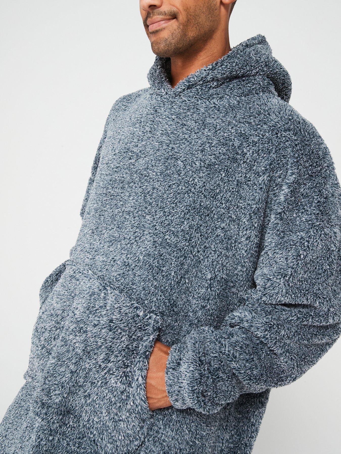 Image 4 of 5 of Very Man Borg Snuggle Hoodie - Navy