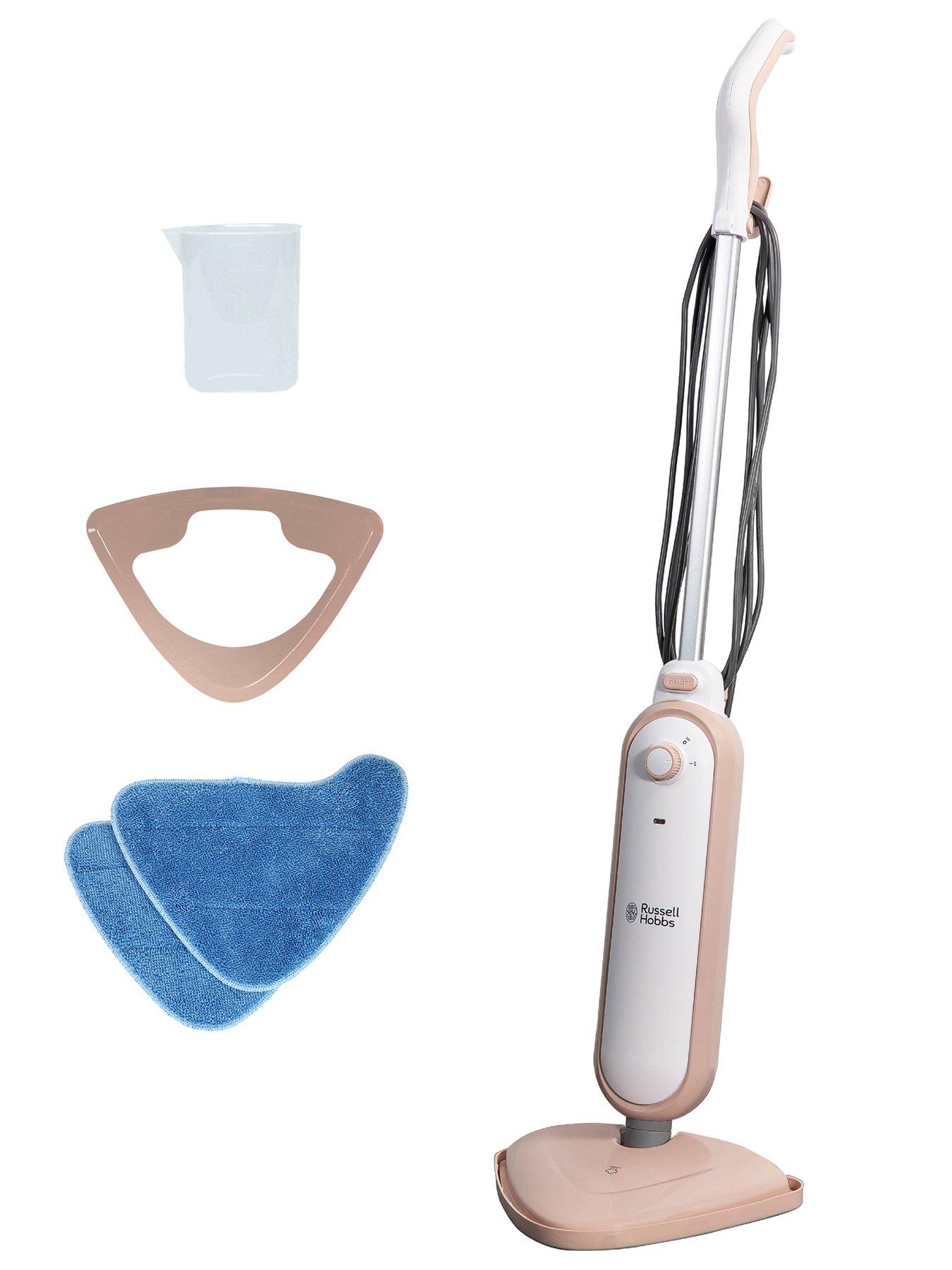 Russell Hobbs Steam & Clean Steam Mop Blush And White Very.co.uk