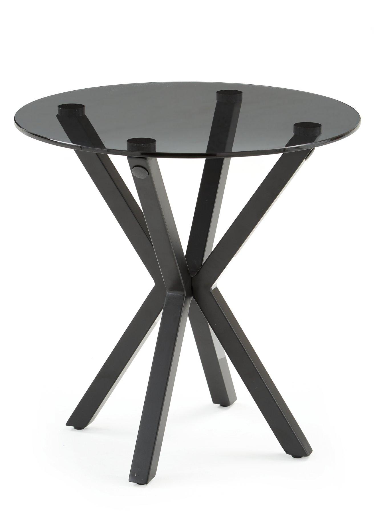 Image 3 of 6 of Very Home Chopstick Lamp Table - Black