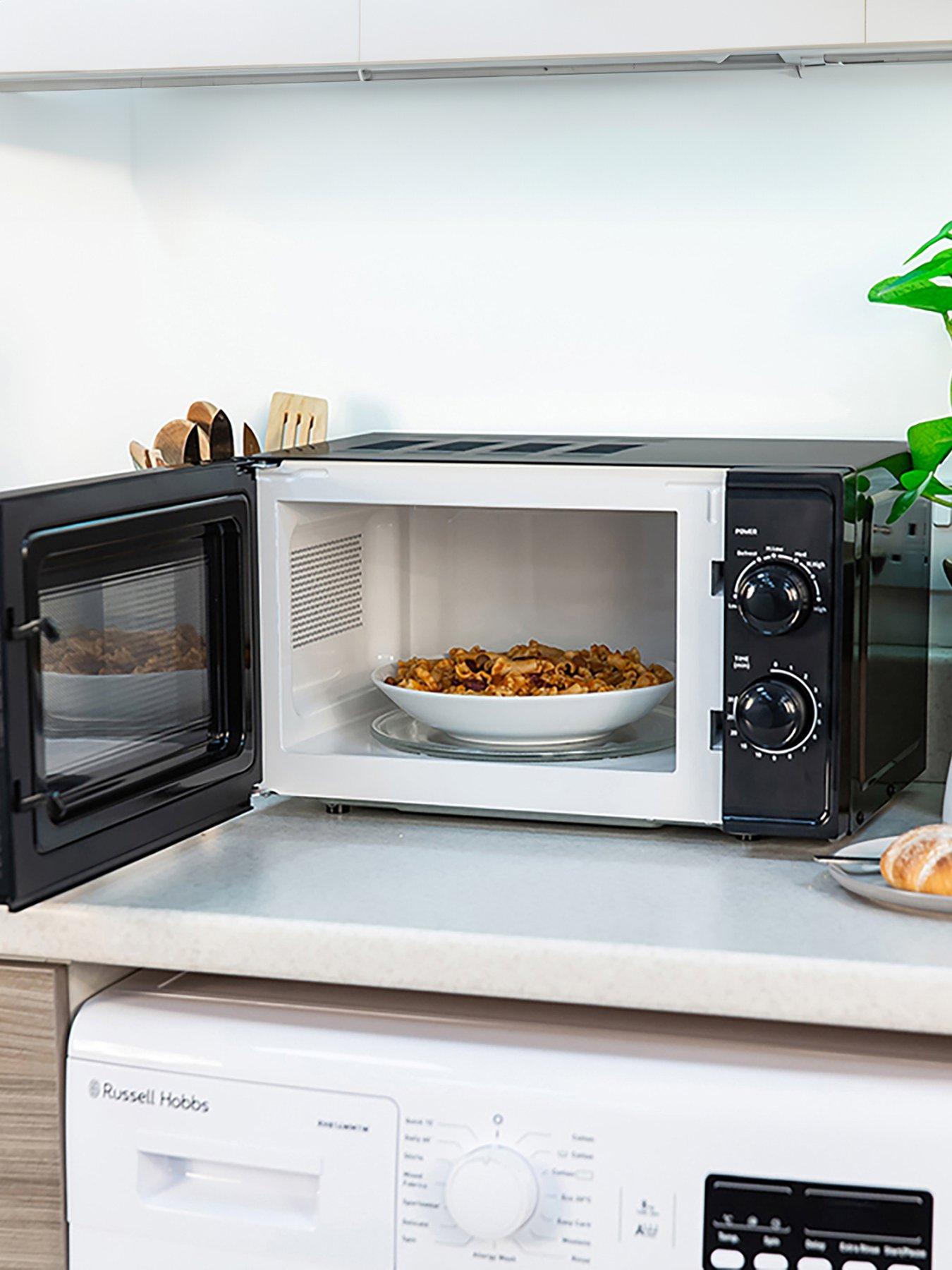 Image 6 of 7 of Russell Hobbs Textures 17L Black&nbsp;Microwave