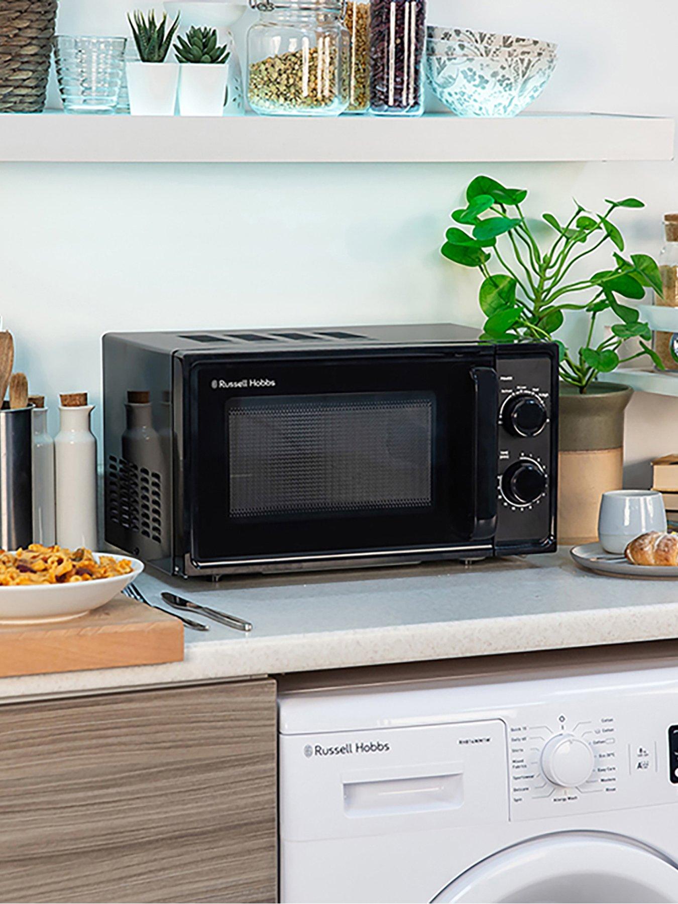 Image 7 of 7 of Russell Hobbs Textures 17L Black&nbsp;Microwave