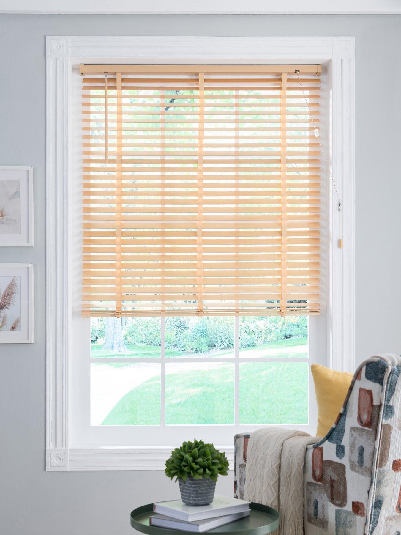 Very Home Wooden Venetian Blind - 50 mm slats