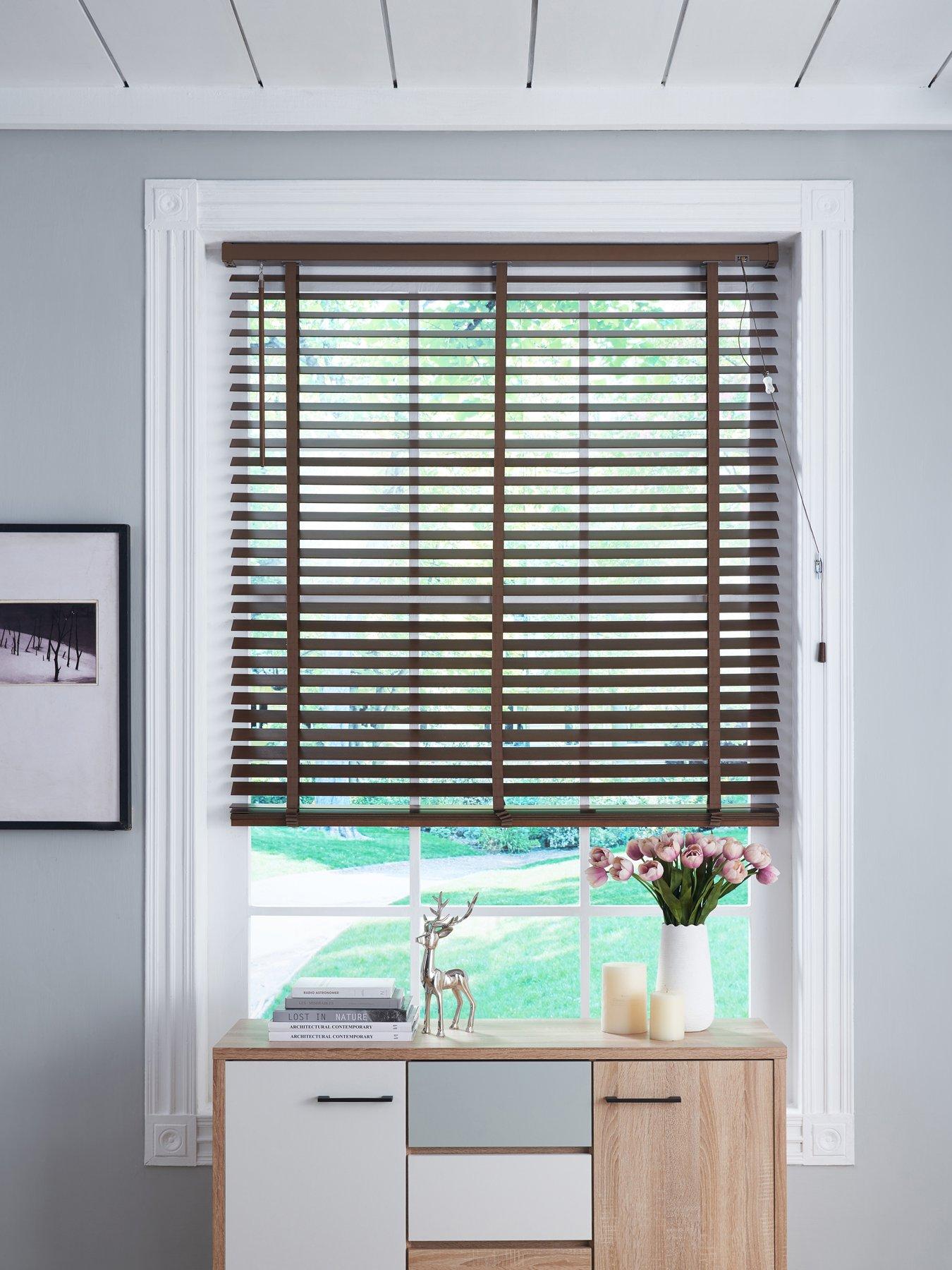 Very Home Wooden Venetian Blind - 50 mm slats