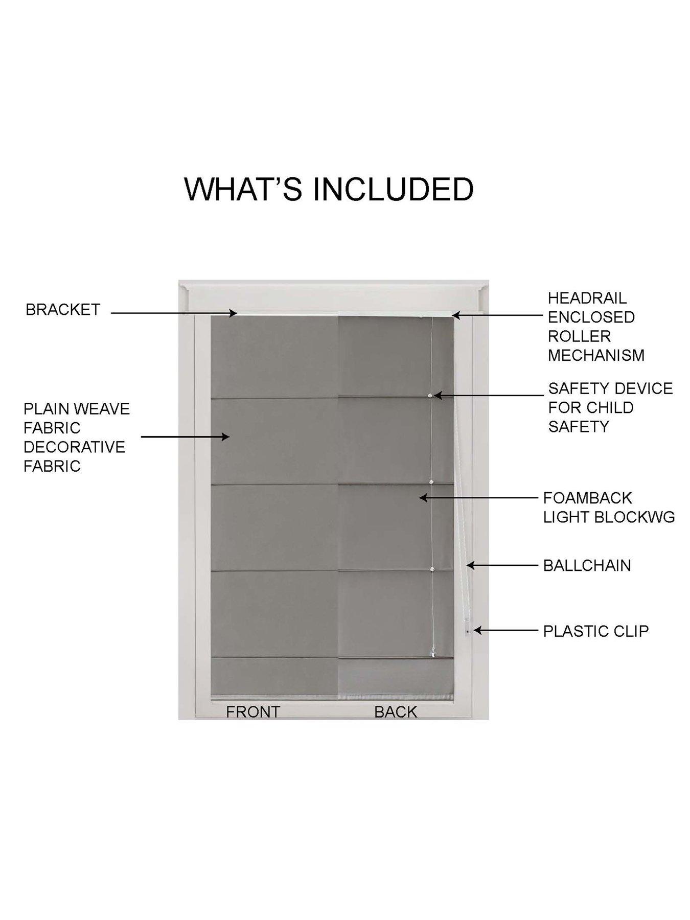 Image 7 of 7 of Very Home Roman Blind&nbsp;