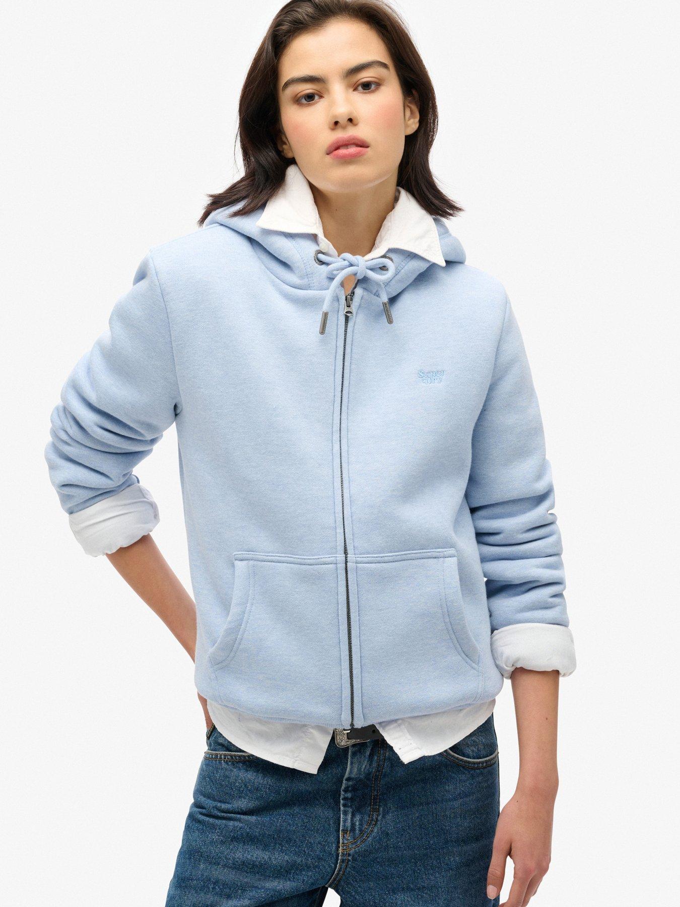 Womens superdry zip hoodie sale on sale