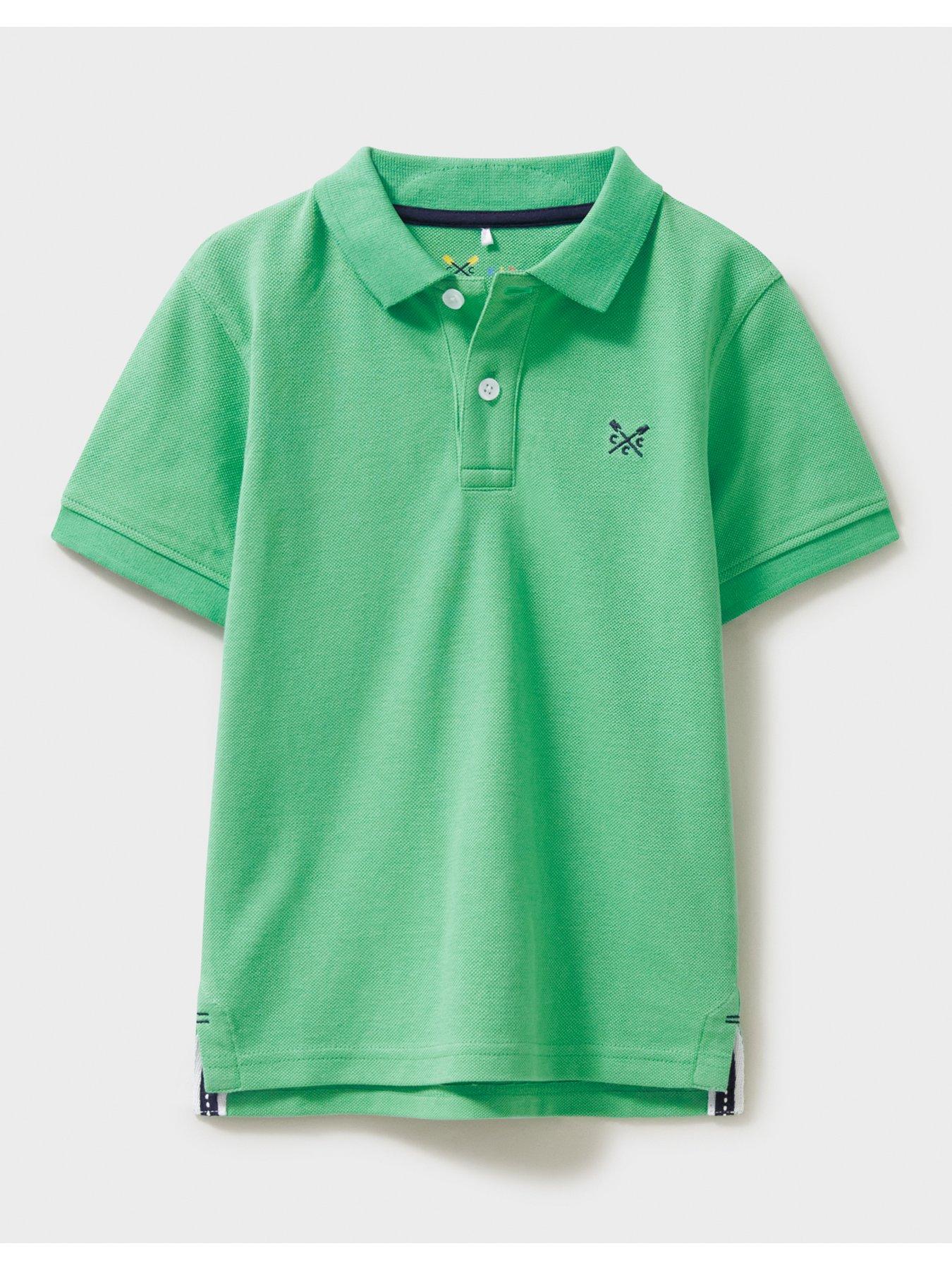 boys green atkin polo