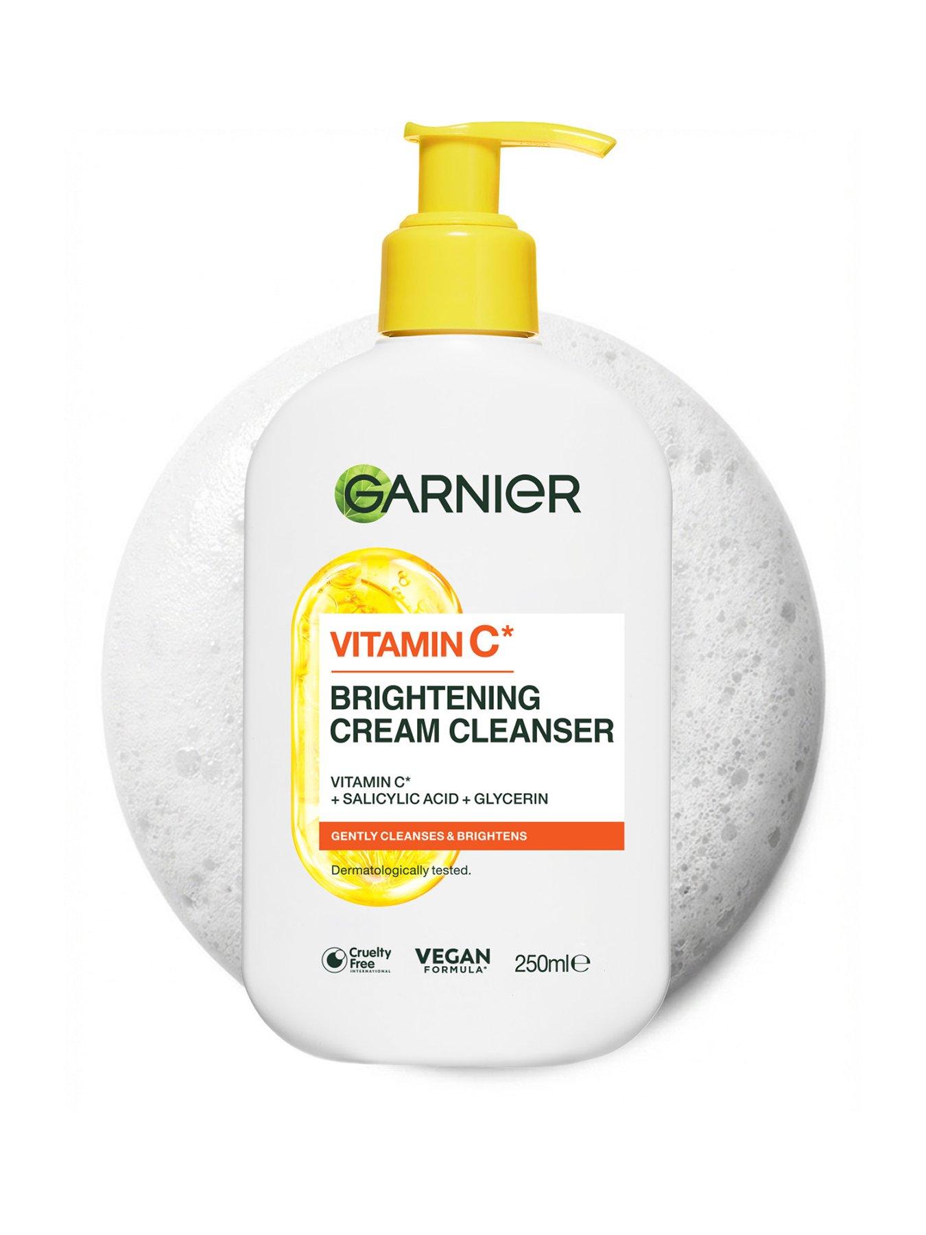 Image 1 of 5 of Garnier Skin Active - Vitamin C Brightening Foam Cleanser - for dull and uneven skin - gently cleanses, hydrates and boosts glow
