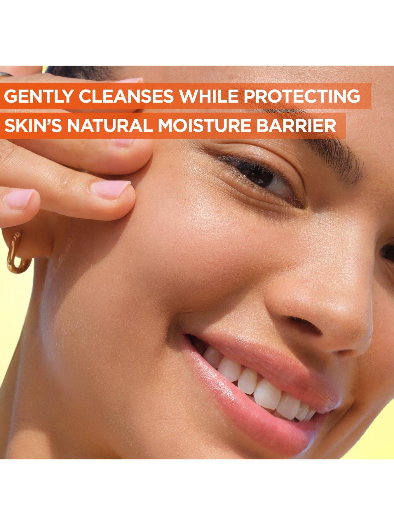 Image 5 of 5 of Garnier Skin Active - Vitamin C Brightening Foam Cleanser - for dull and uneven skin - gently cleanses, hydrates and boosts glow