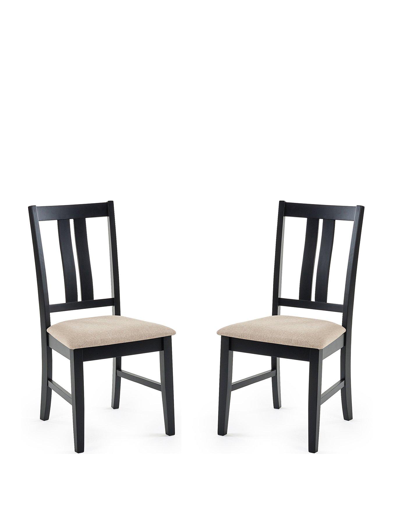 Image 2 of 6 of Julian Bowen Set Of 2 Hilton Dining Chairs