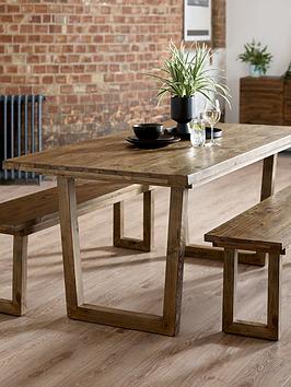 Product photograph of Julian Bowen Woburn Dining Table from very.co.uk