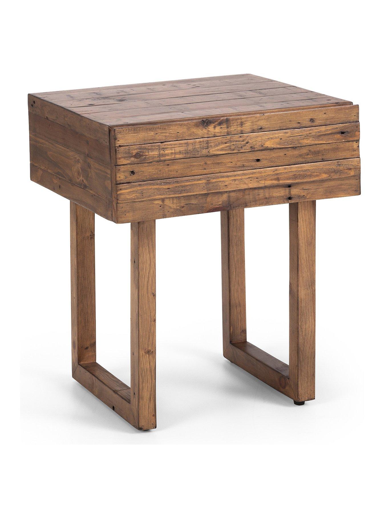 Image 3 of 6 of Julian Bowen Woburn 1 Drawer Lamp Table