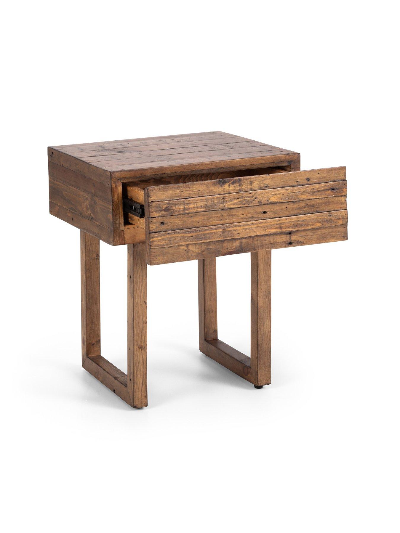 Image 4 of 6 of Julian Bowen Woburn 1 Drawer Lamp Table