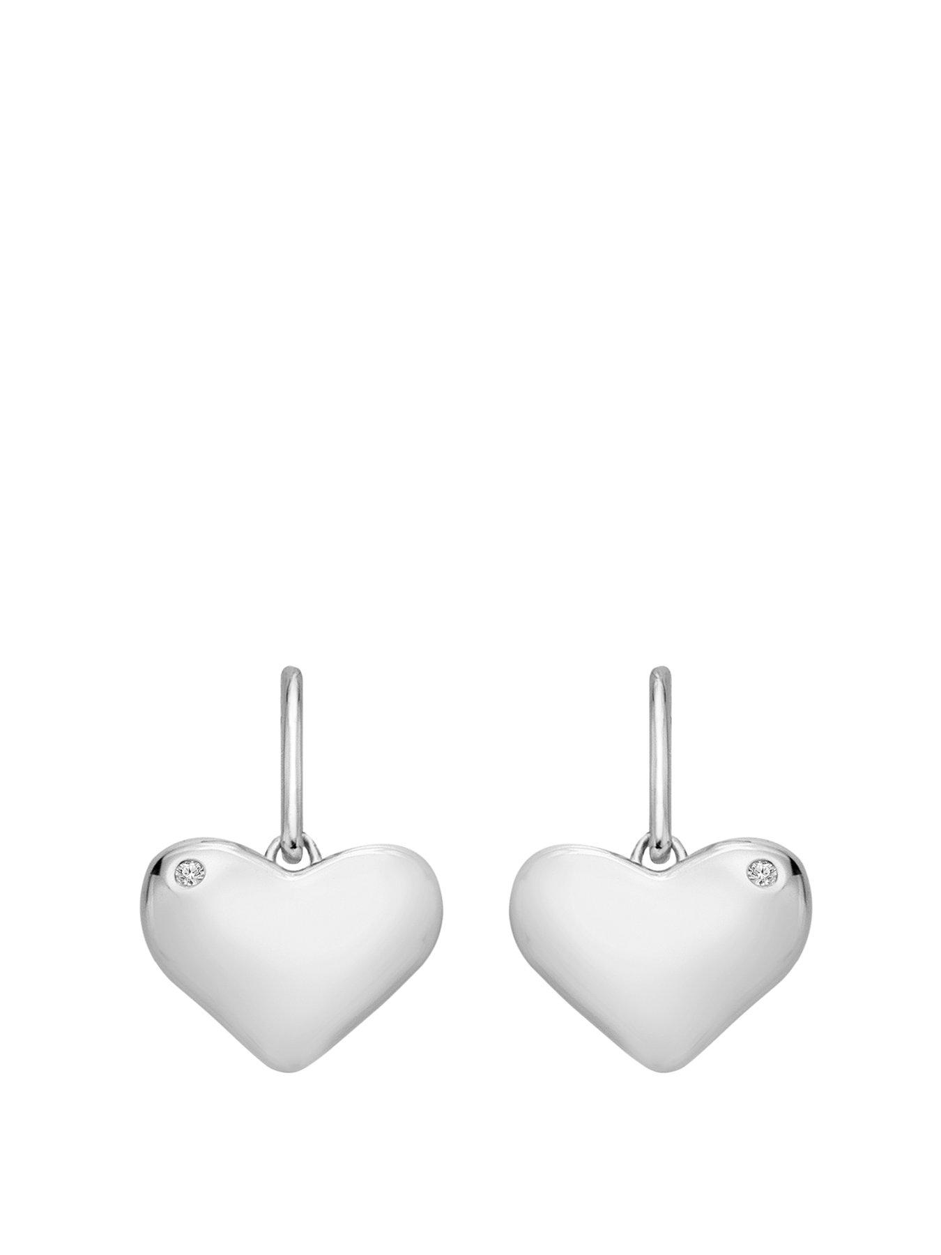 Product photograph of Hot Diamonds Desire Hook Earrings from very.co.uk