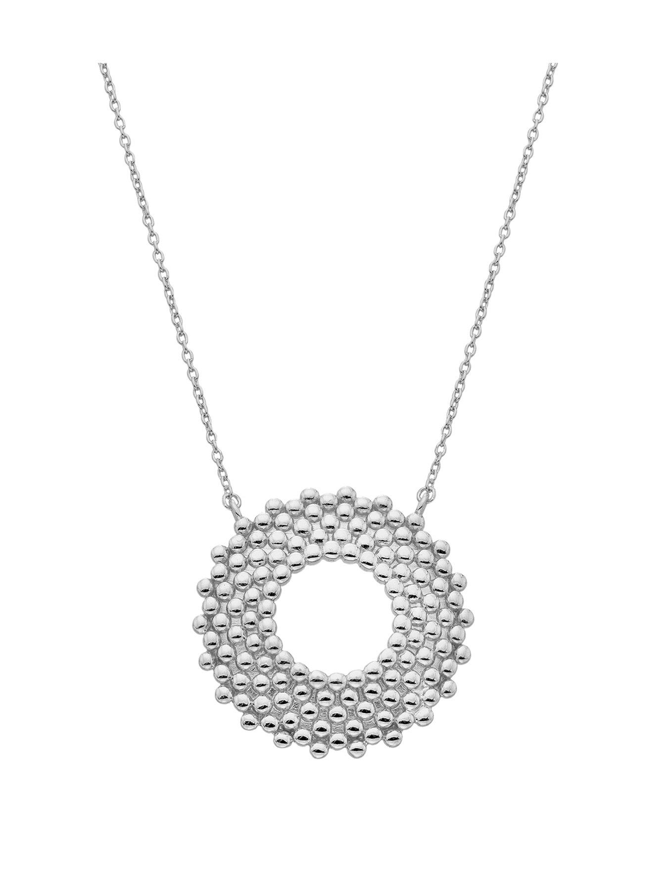 Product photograph of Hot Diamonds Blossom Necklace from very.co.uk