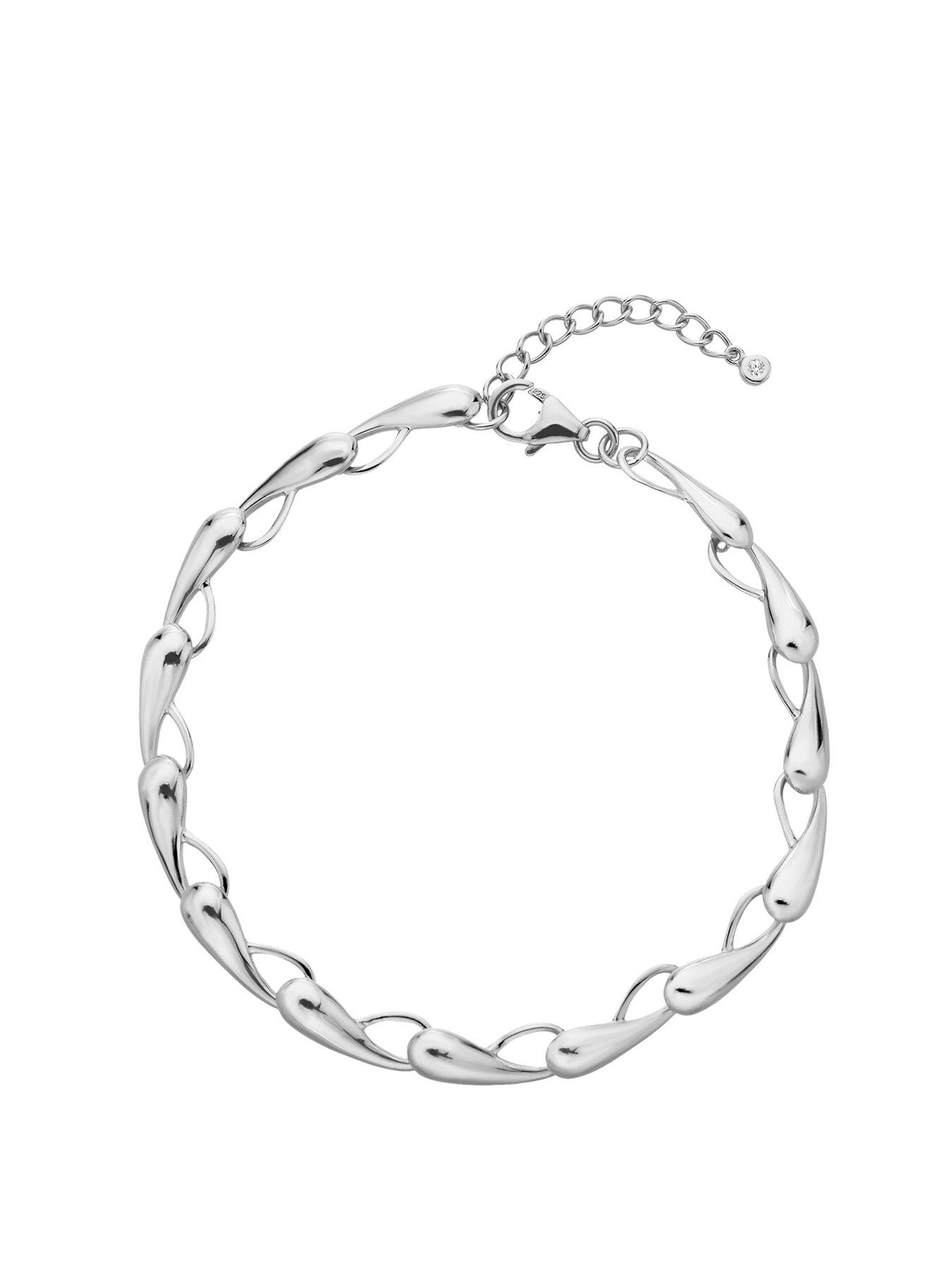 Product photograph of Hot Diamonds Tide Bracelet from very.co.uk