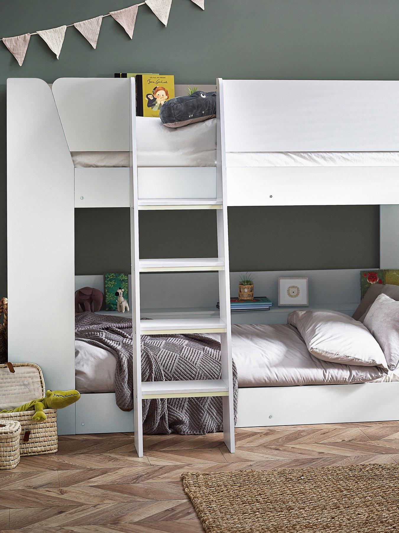 Julian Bowen Parsec Bunk Bed All White