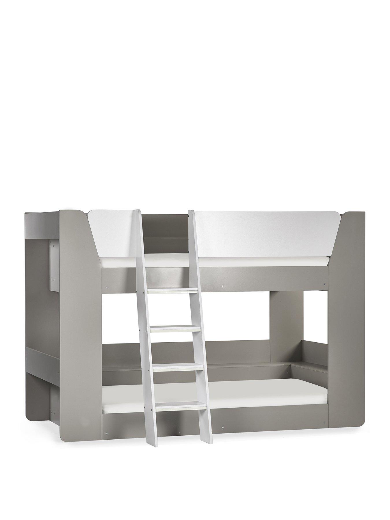 Image 2 of 6 of Julian Bowen Parsec Bunk Bed - Taupe/White