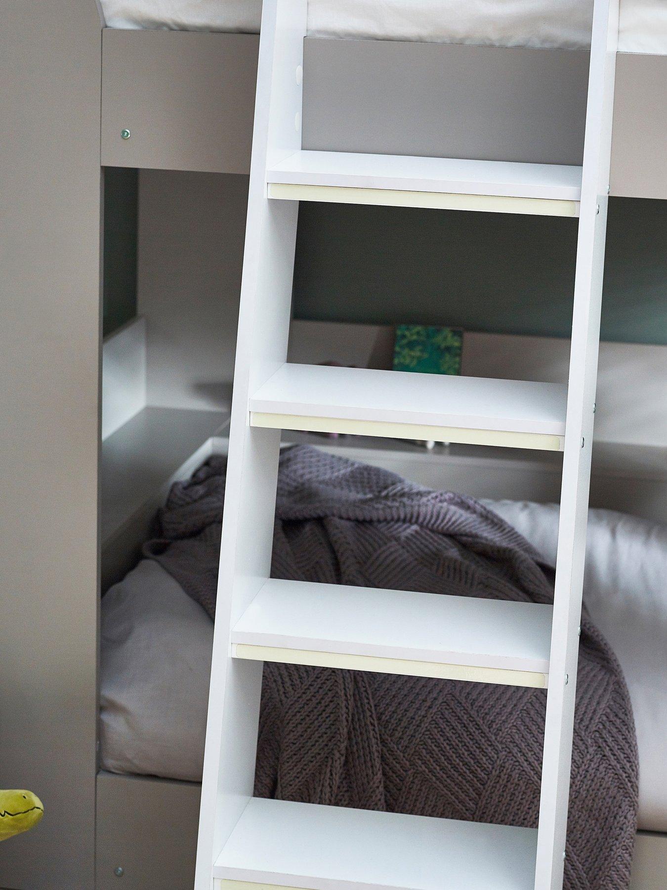 Image 4 of 6 of Julian Bowen Parsec Bunk Bed - Taupe/White